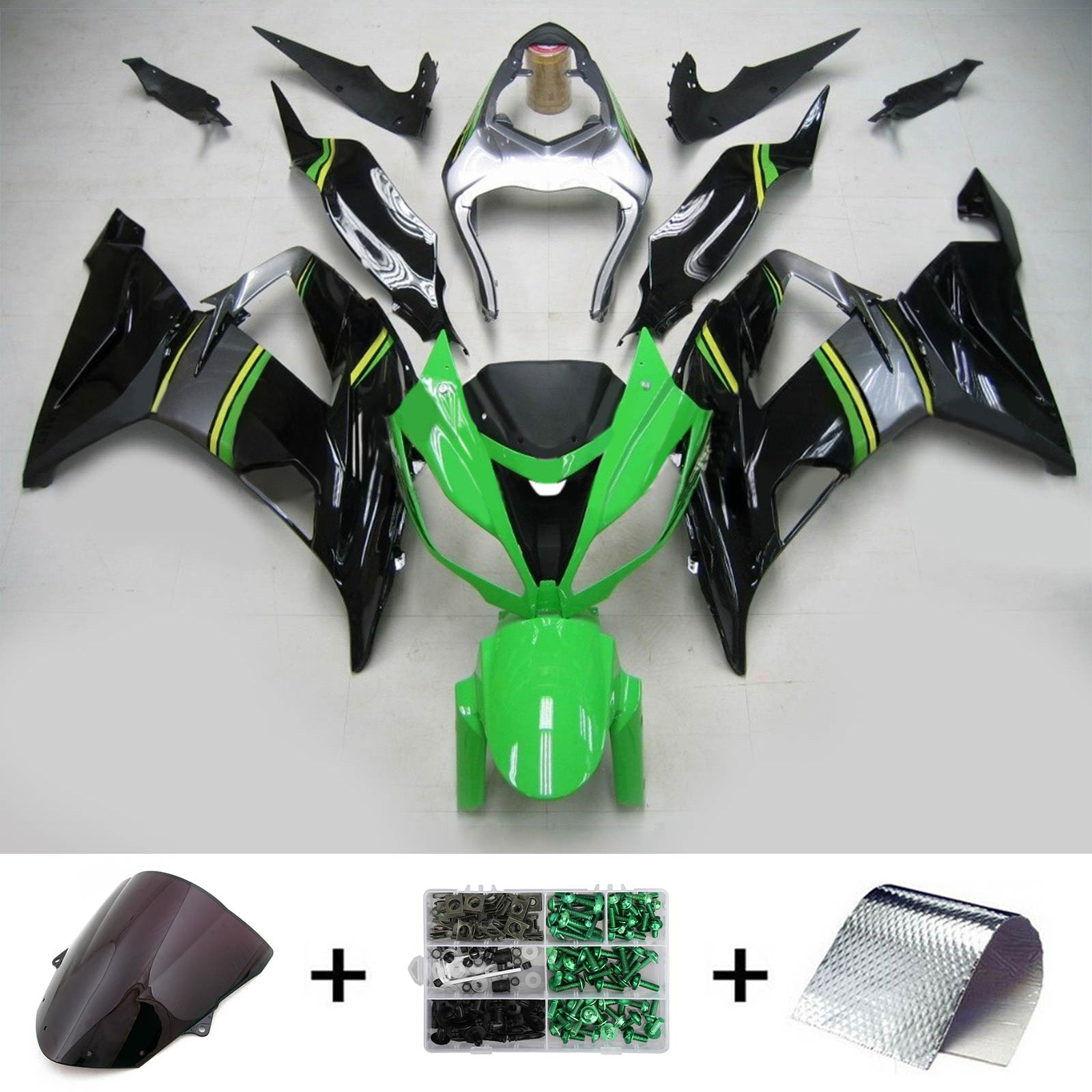 Kit Carenado Para Kawasaki ZX6R 636 2013-2018 Genérico