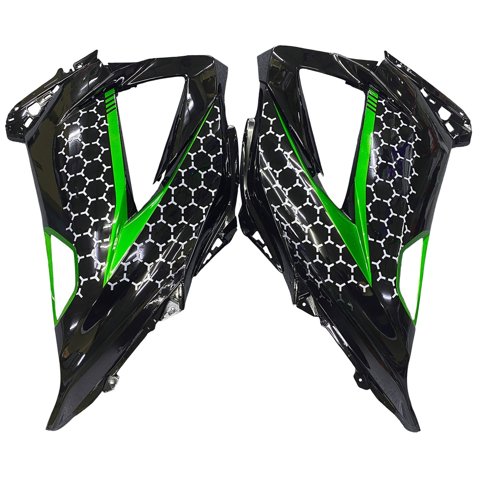 Injection Fairing Kit Bodywork Plastic ABS fit For Kawasaki ZX6R 636 2013-2018