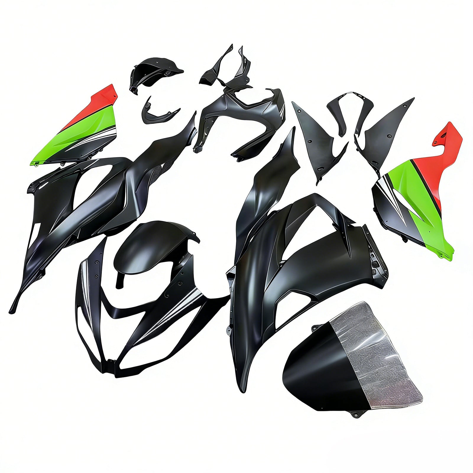Kawasaki ZX6R 636 2013-2018 Fairing Kit Bodywork Plastic ABS