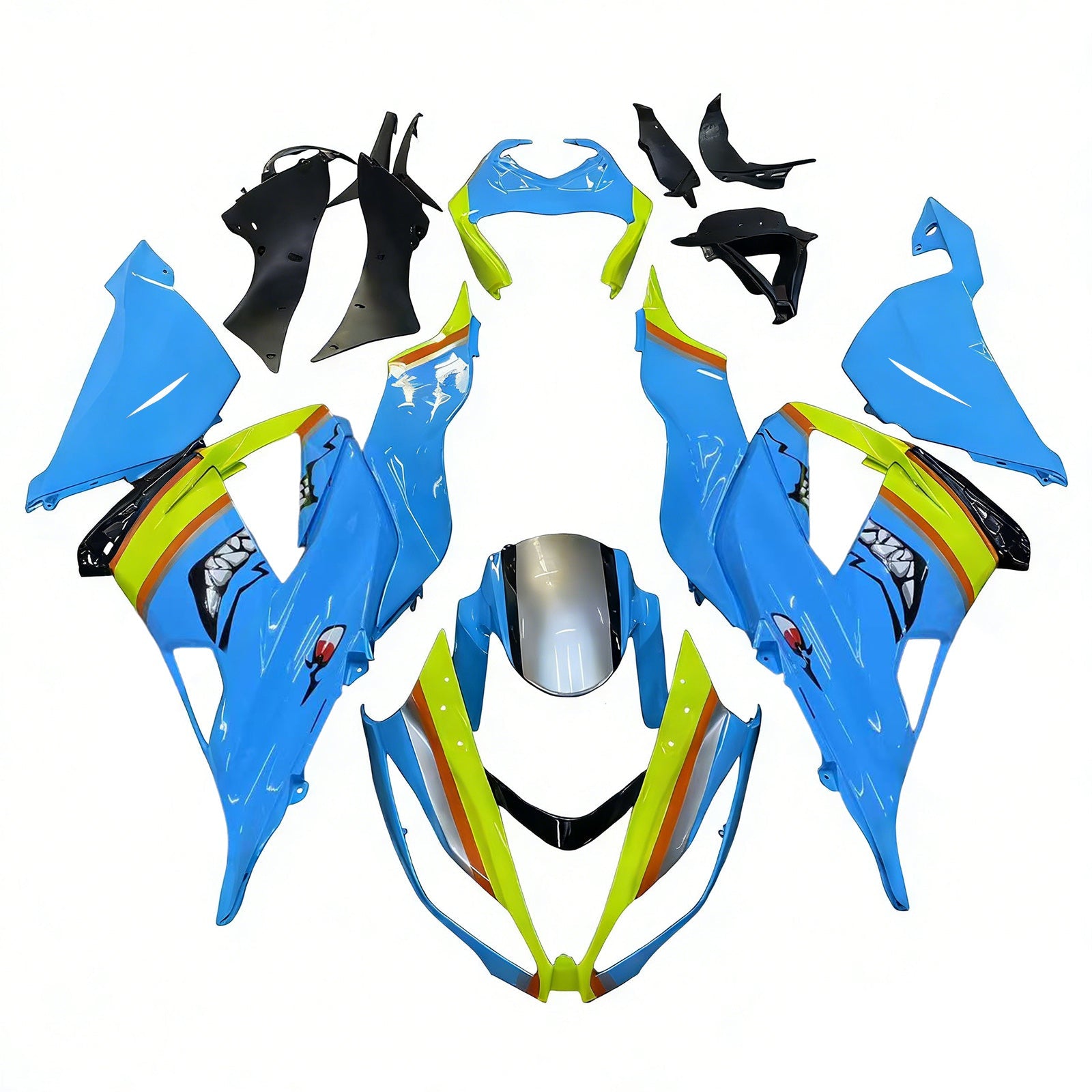Kawasaki ZX6R 636 2013-2018 Kit Carenado Carrocería Plástico ABS