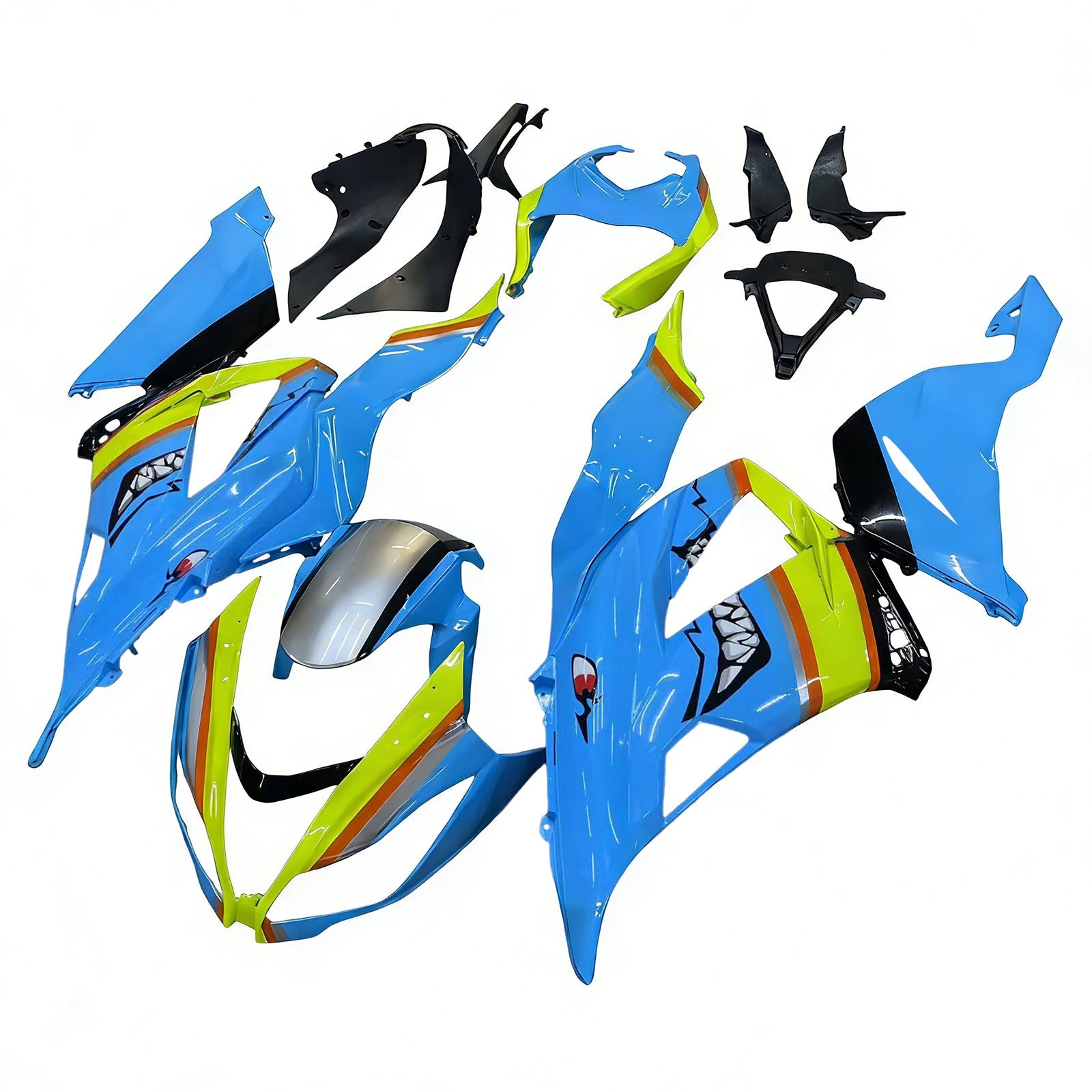 Kawasaki ZX6R 636 2013-2018 Fairing Kit Bodywork Plastic ABS