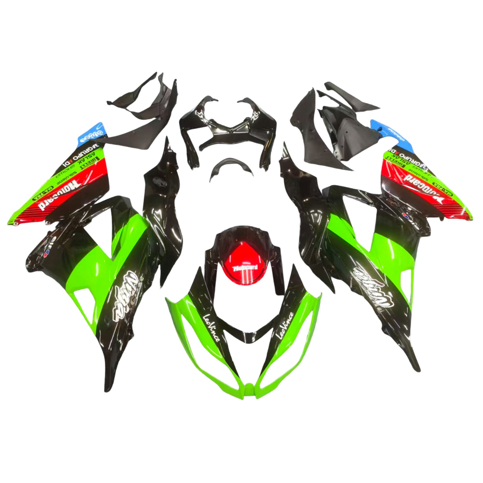 Kawasaki ZX6R 636 2013-2018 Fairing Kit Bodywork Plastic ABS