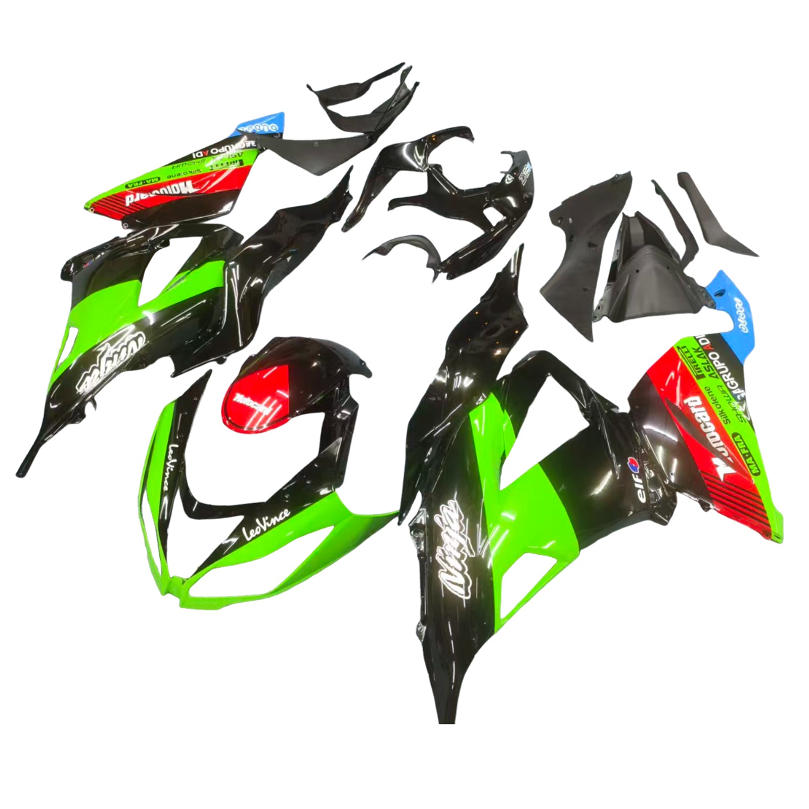 Kawasaki ZX6R 636 2013-2018 Fairing Kit Bodywork Plastic ABS
