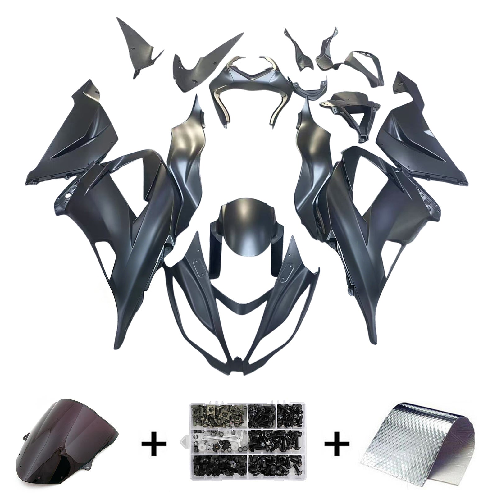 Kawasaki ZX6R 636 2013-2018 Kit Carenado Carrocería Plástico ABS