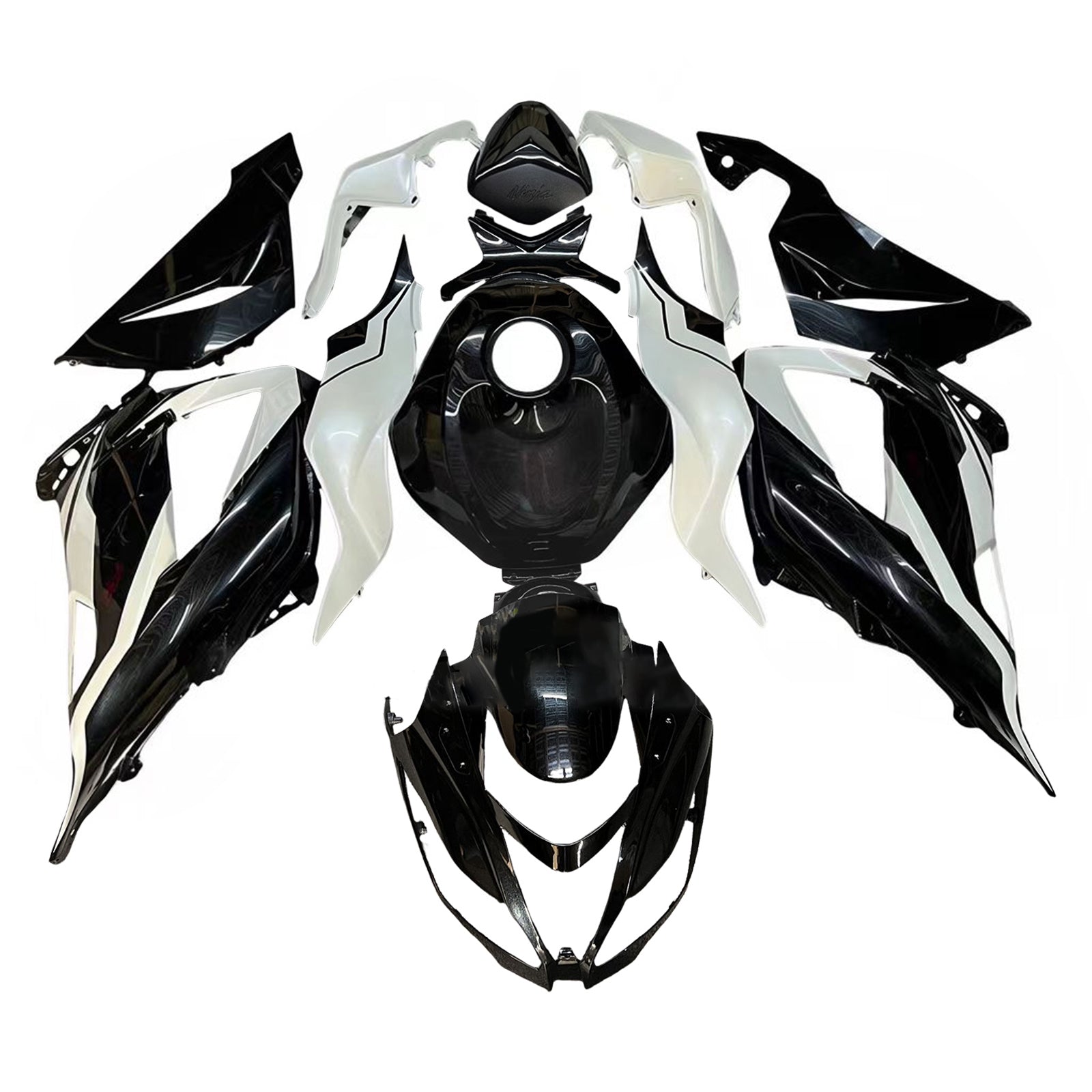 Injection Fairing Kit Bodywork Plastic ABS fit For Kawasaki ZX6R 636 2013-2018