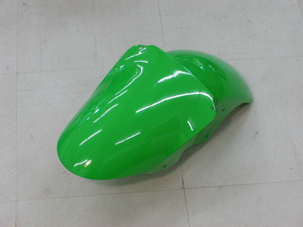 Fairings 2000-2001 Kawasaki ZX 9R Green Black ZX9R Generic