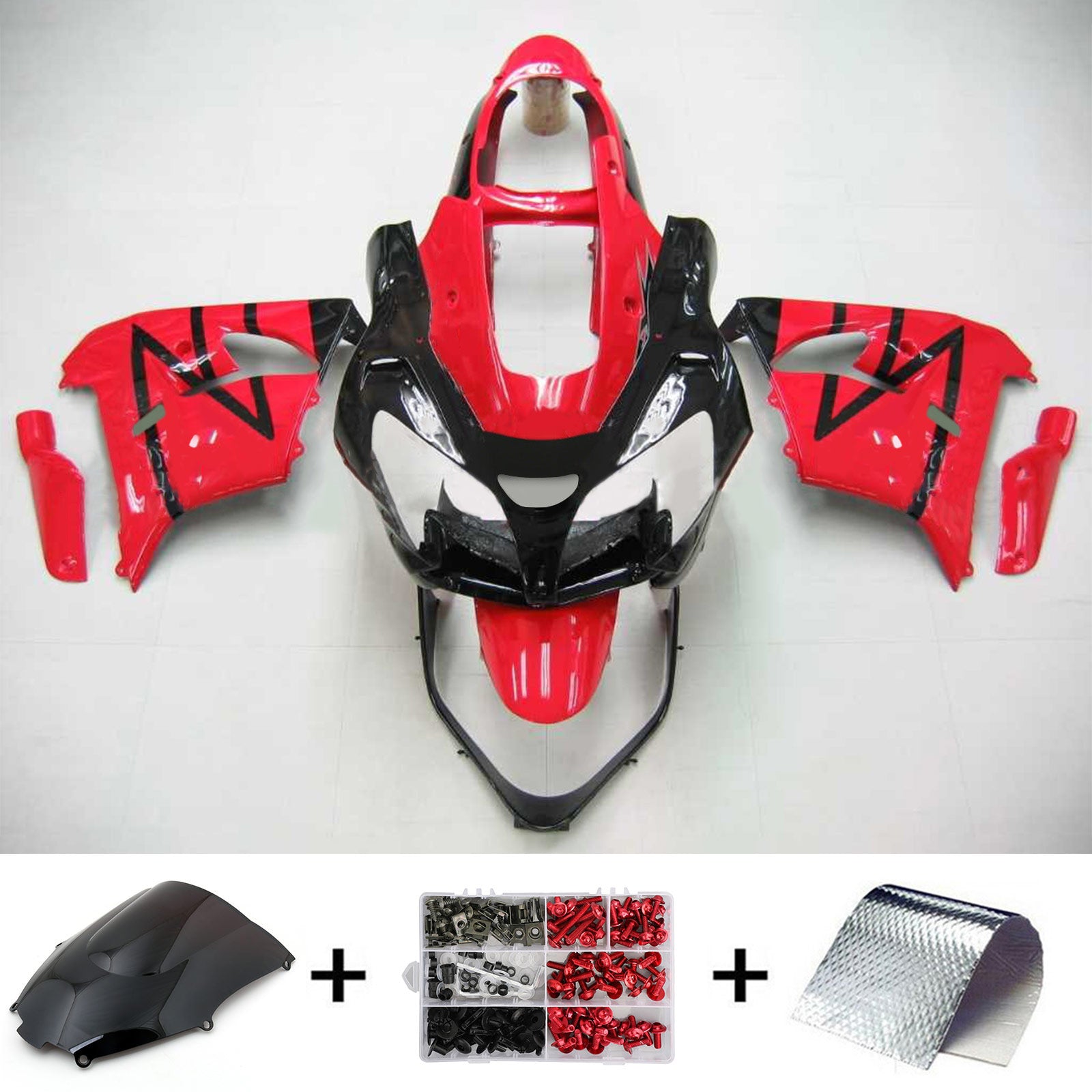 Kit Carenado Para Kawasaki ZX9R 2000-2001 Genérico