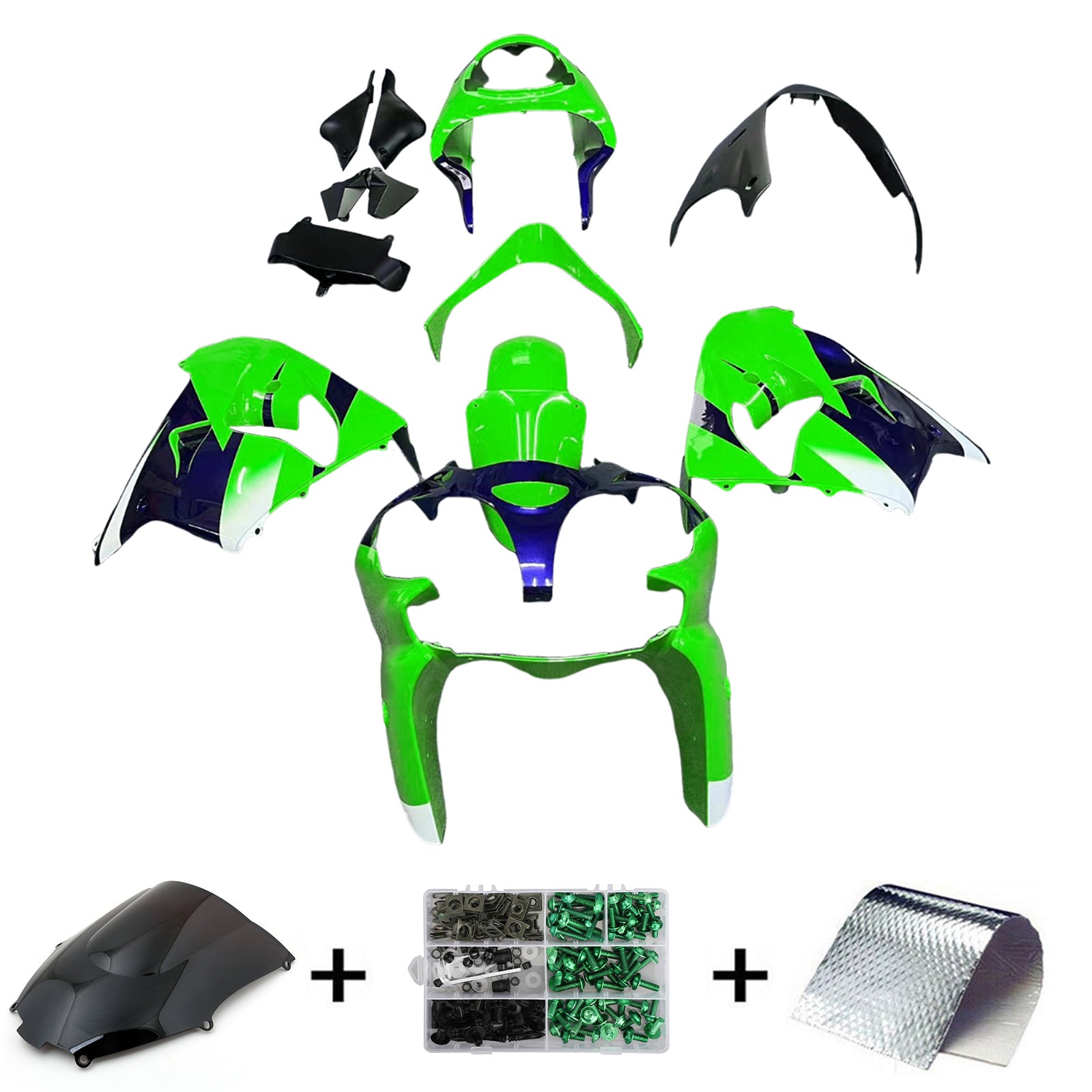 Fairing Kit For Kawasaki ZX9R 2000-2001 Generic