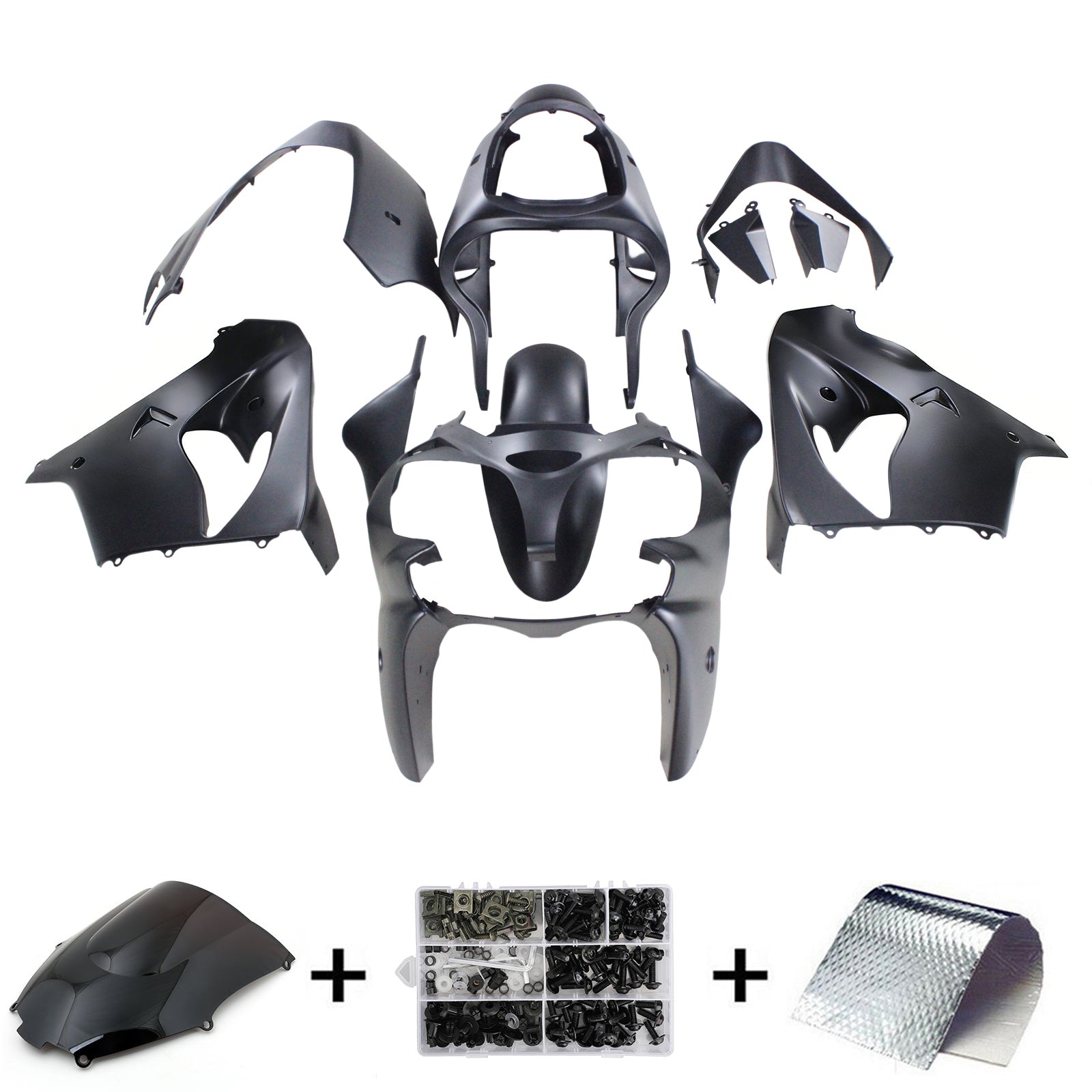 Kit Carenado Para Kawasaki ZX9R 2000-2001 Genérico