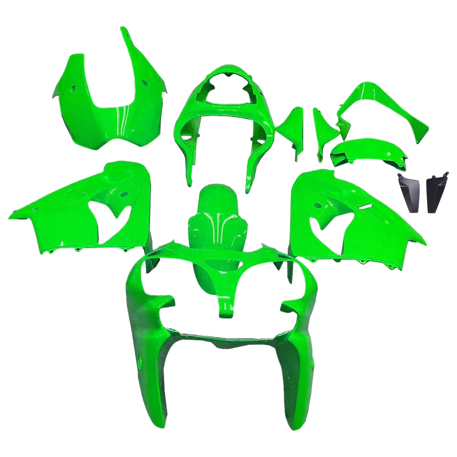 Kawasaki ZX9R 2000-2001 Fairing Kit Bodywork Plastic ABS