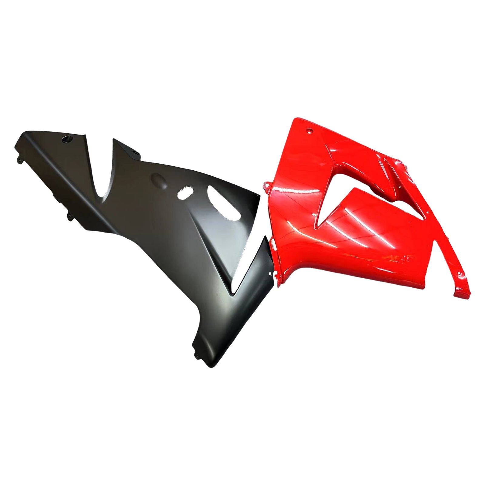 Carenados 2004-2005 Kawasaki ZX10R Rojo y Negro Ninja Genérico