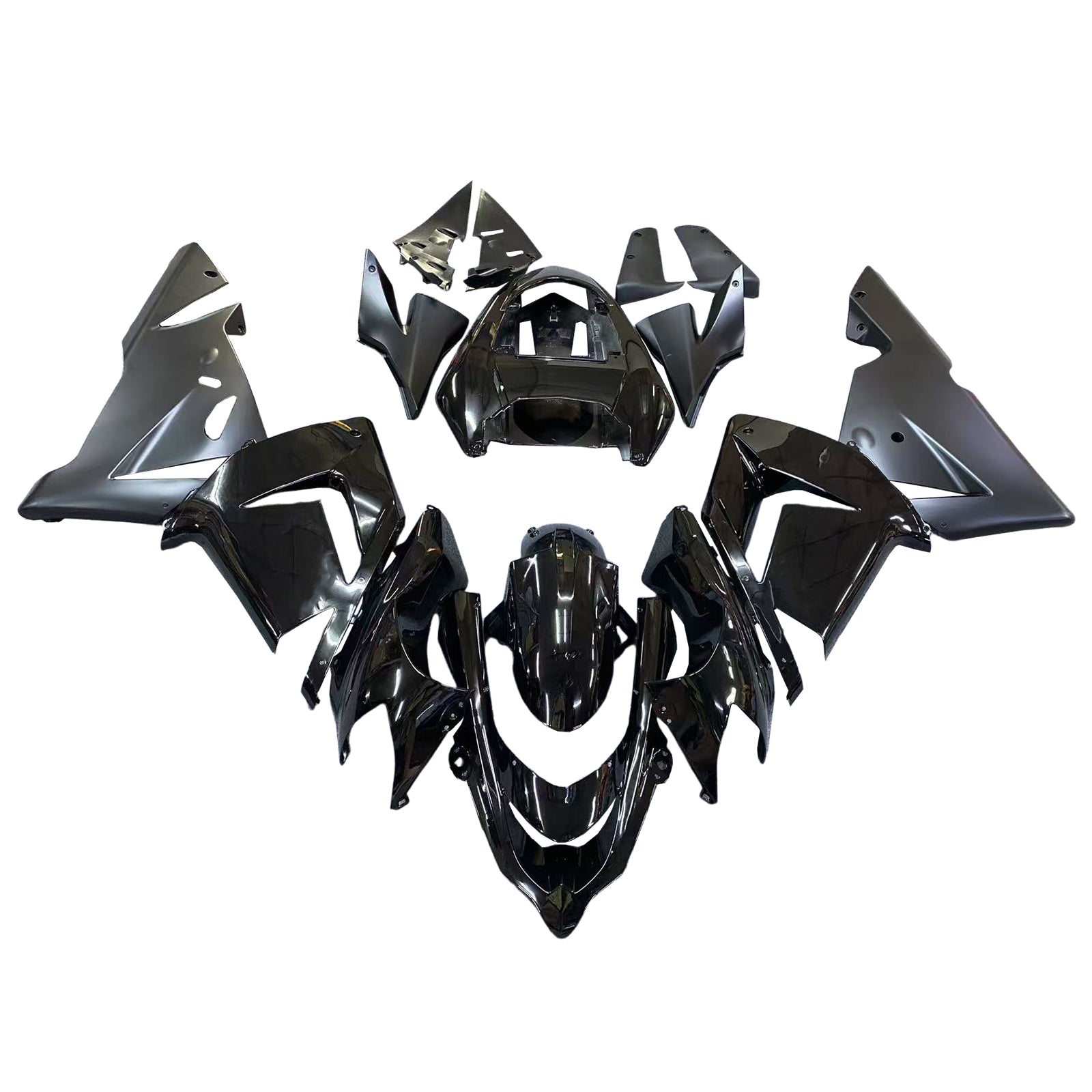 Carenados 2004-2005 Kawasaki ZX 10R All Black Ninja Genérico