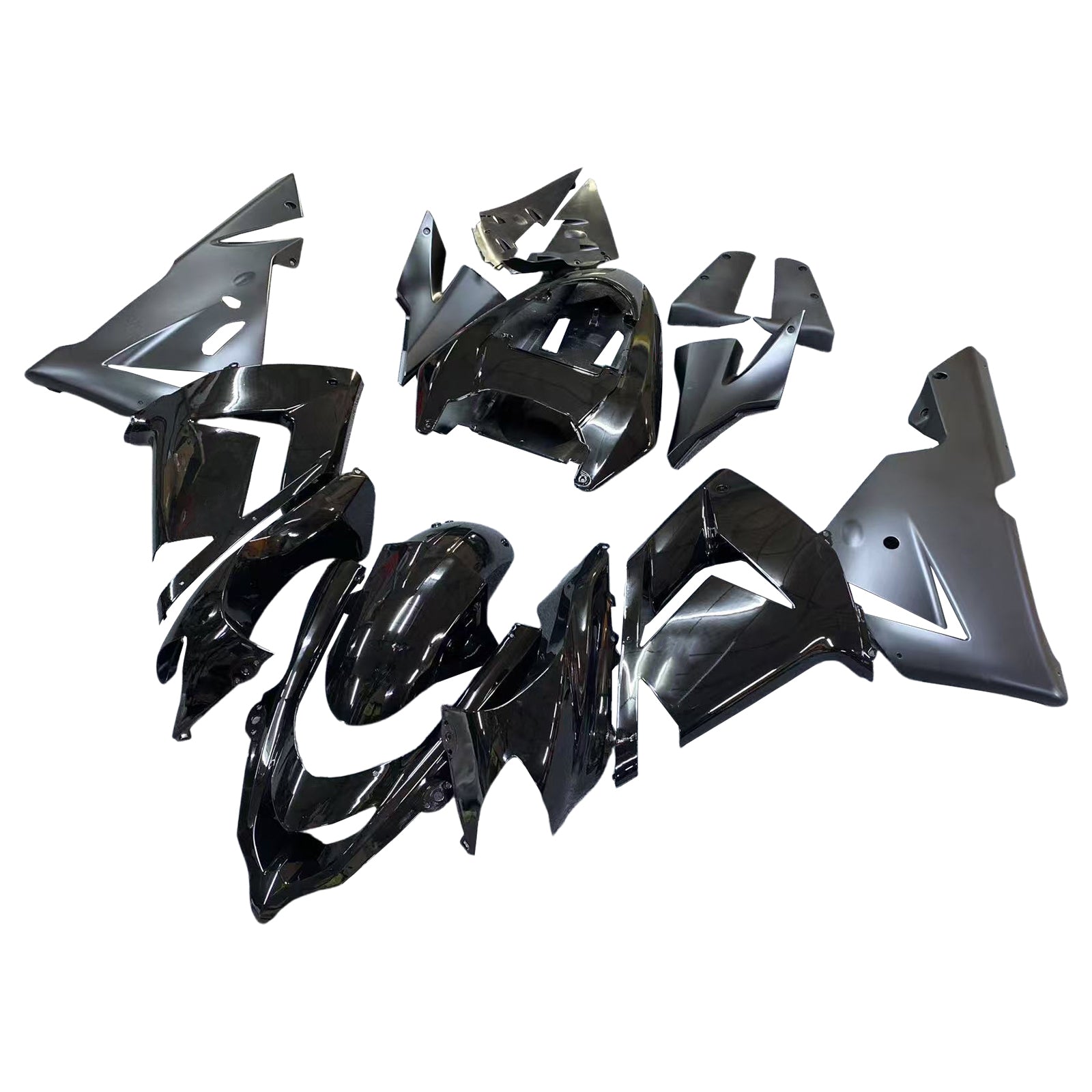 Carenados 2004-2005 Kawasaki ZX 10R All Black Ninja Genérico