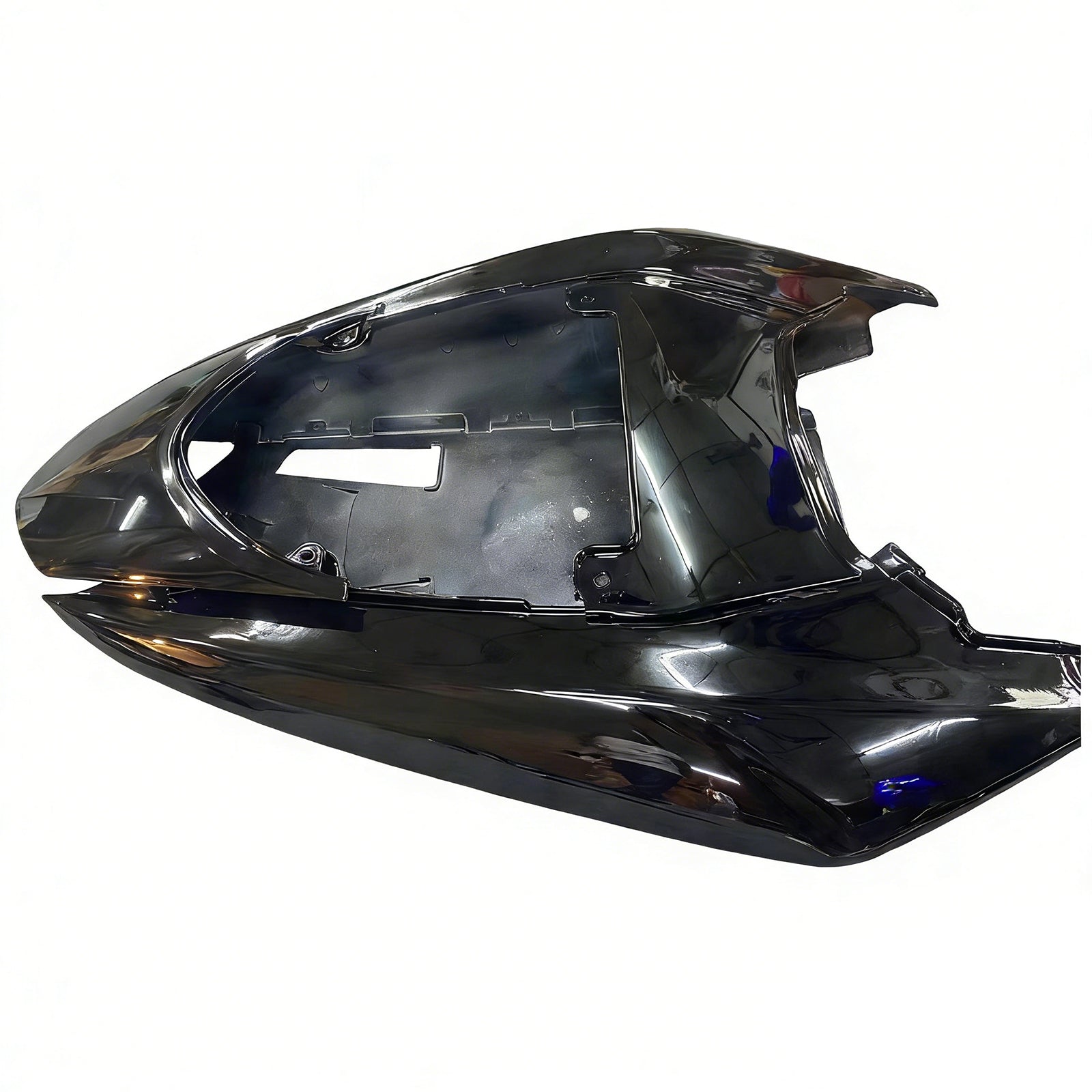 Fairings 2004-2005 Kawasaki ZX 10R Black White West Ninja