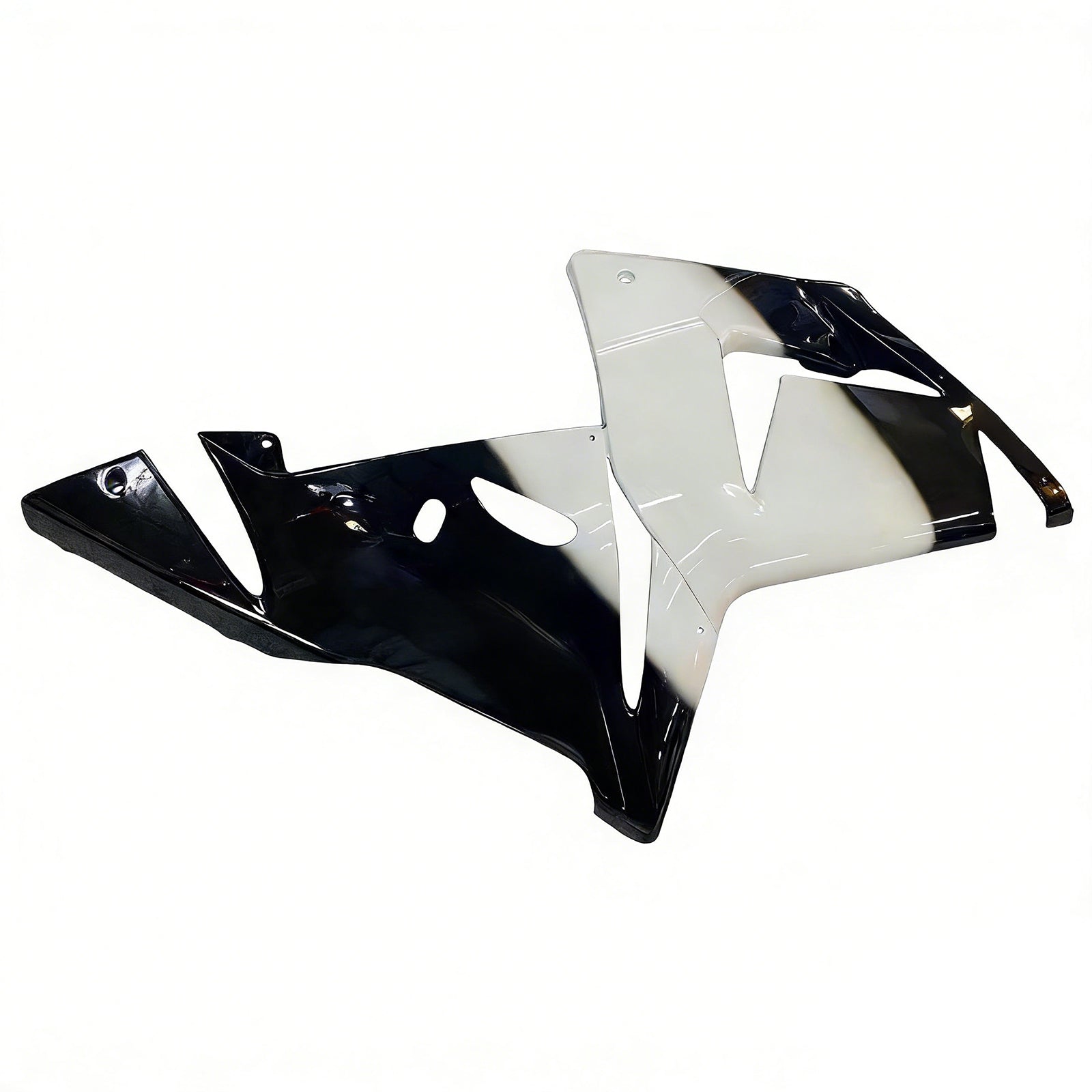 Fairings 2004-2005 Kawasaki ZX 10R Black White West Ninja