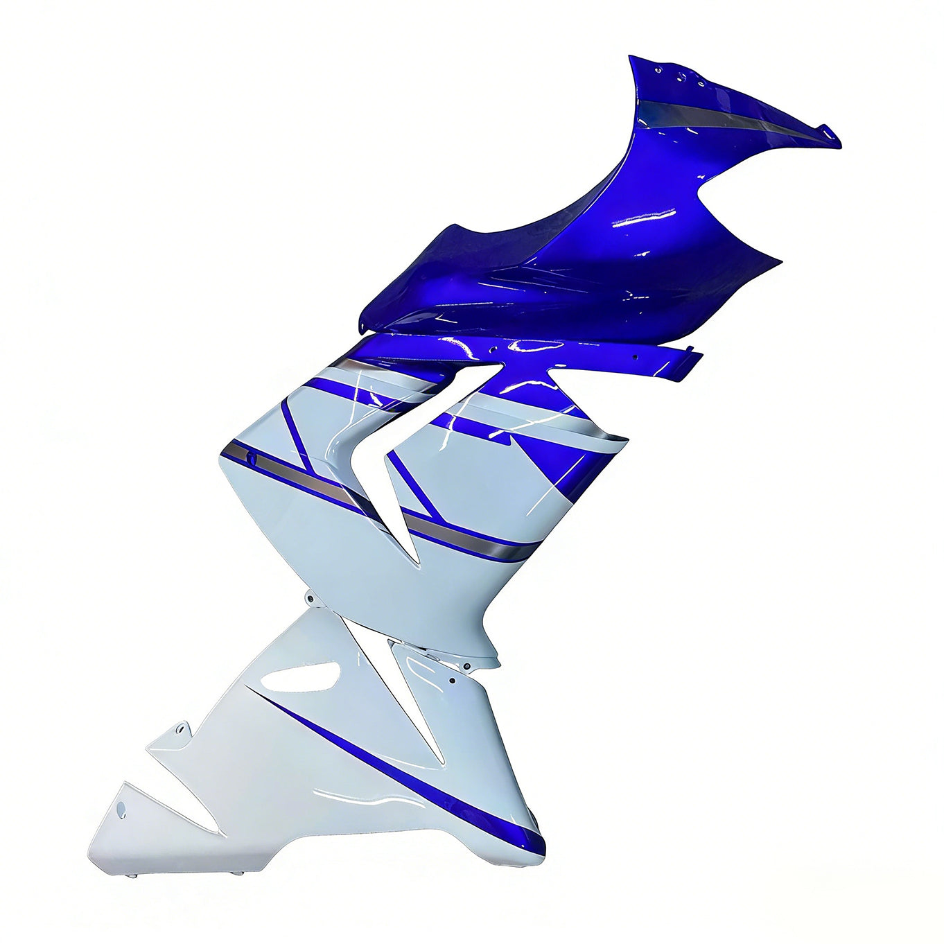 Fairings 2004-2005 Kawasaki ZX 10R Blue White FIAT Generic