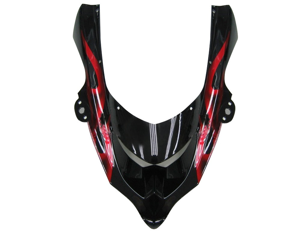 Fairing 2004-2005 Kawasaki ZX 10R Black & Red Flame Ninja Generic