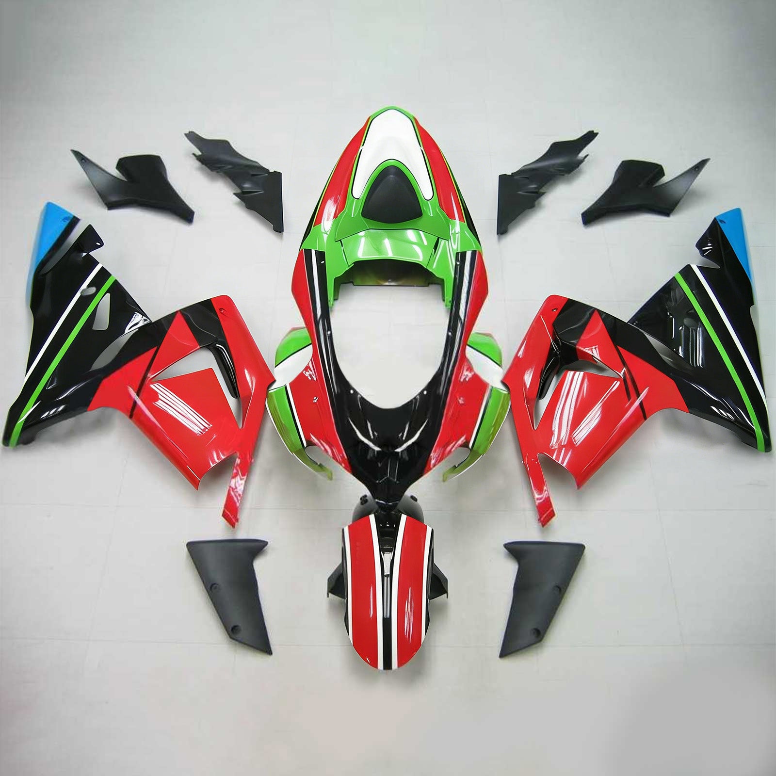 Kit Carenado Para Kawasaki ZX10R 2004-2005 Genérico