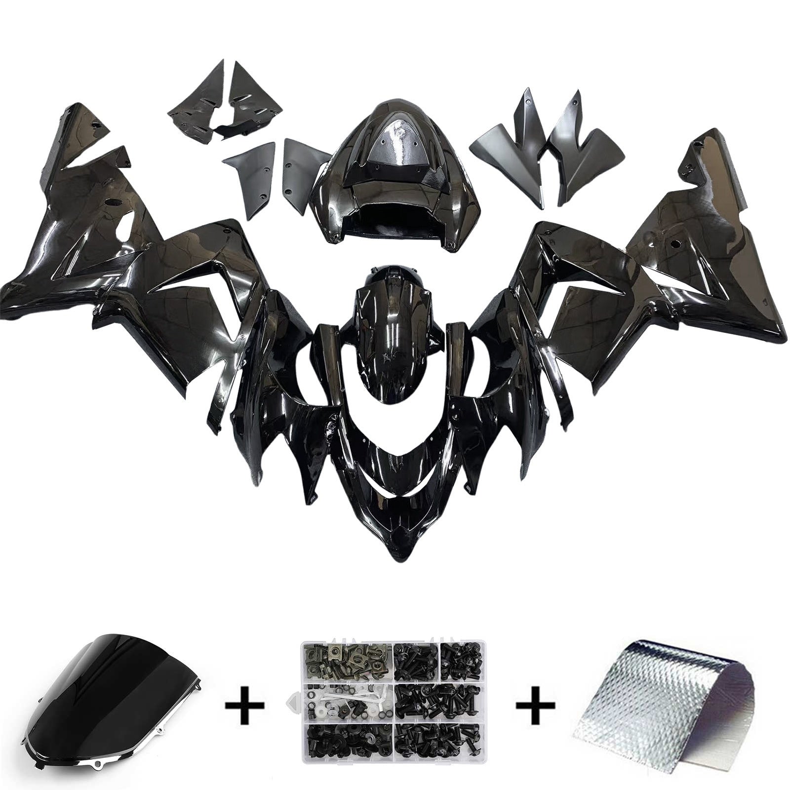 Kit Carenado Para Kawasaki ZX10R 2004-2005 Genérico