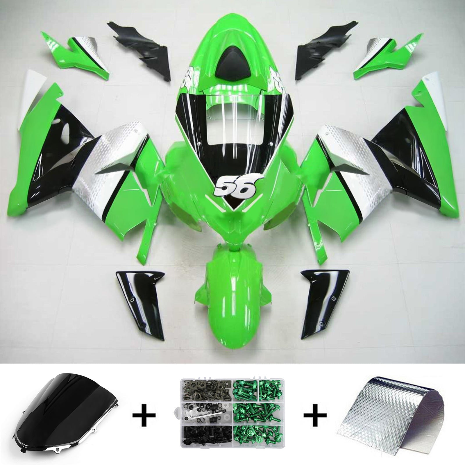 Fairing Kit For Kawasaki ZX10R 2004-2005 Generic