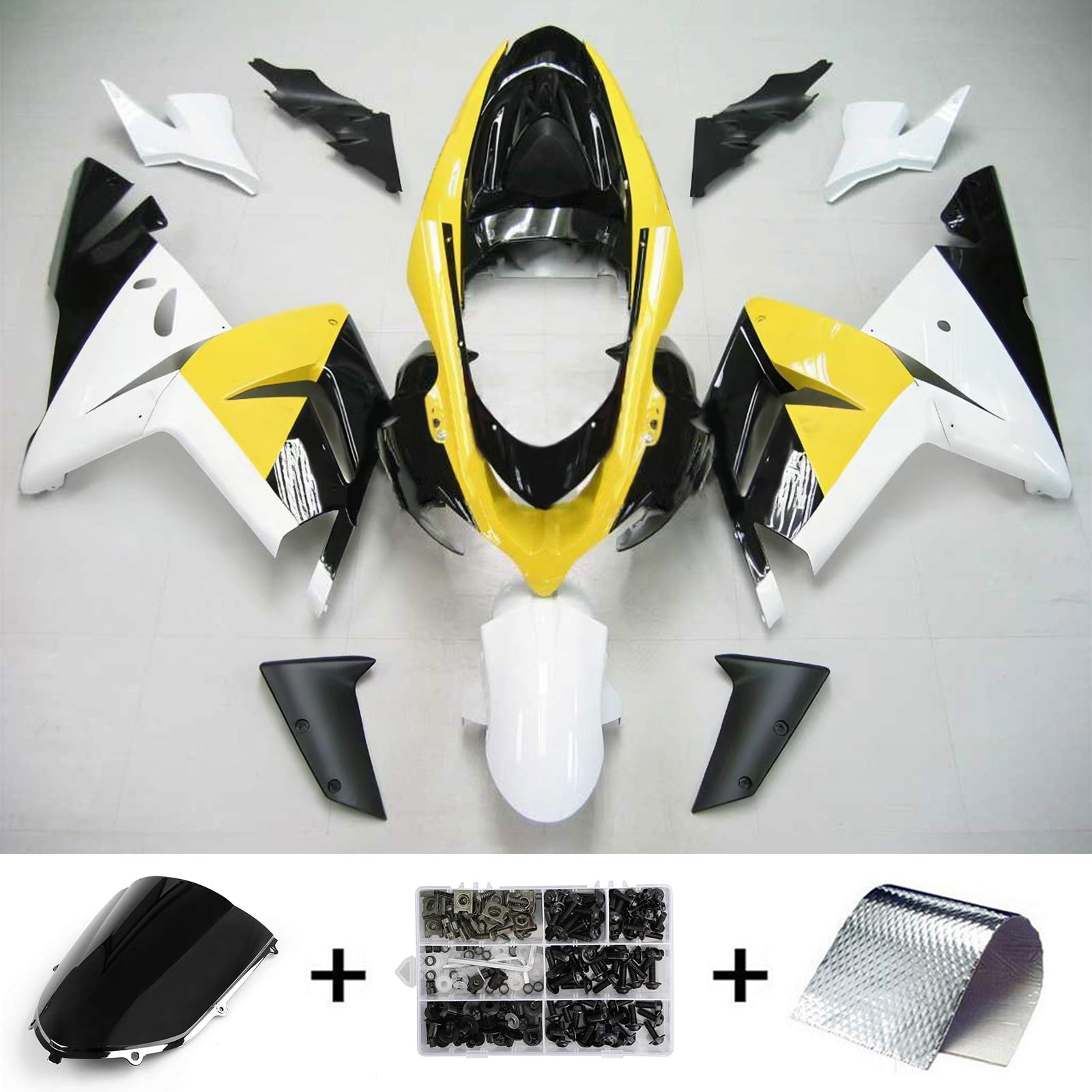 Kit Carenado Para Kawasaki ZX10R 2004-2005 Genérico