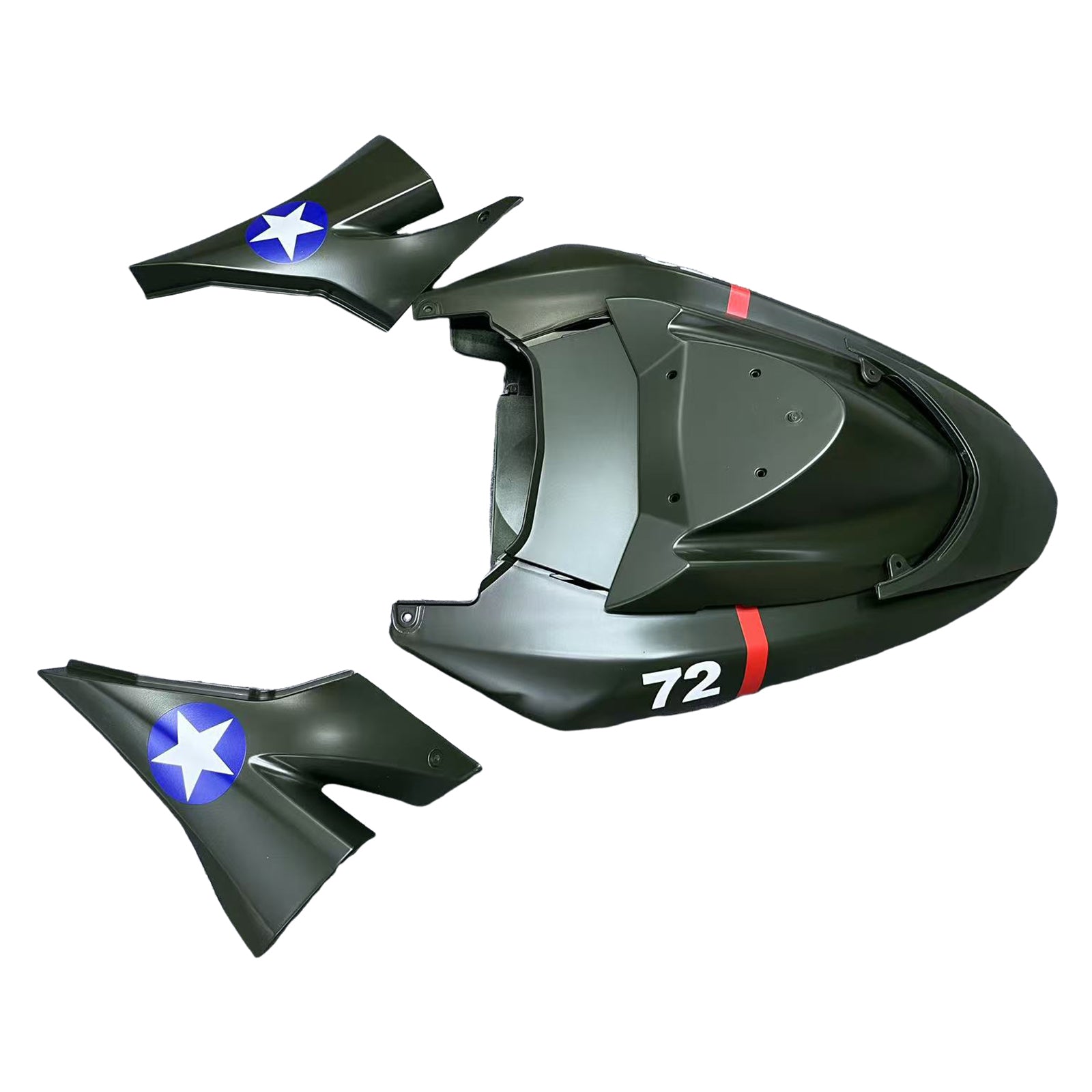 Kawasaki ZX10R 2004-2005 Fairing Kit Bodywork Plastic ABS