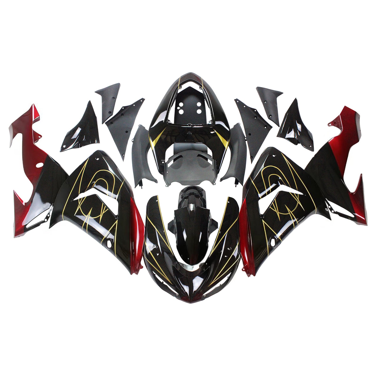 Fairing Kit For Kawasaki ZX10R 2006-2007 Generic