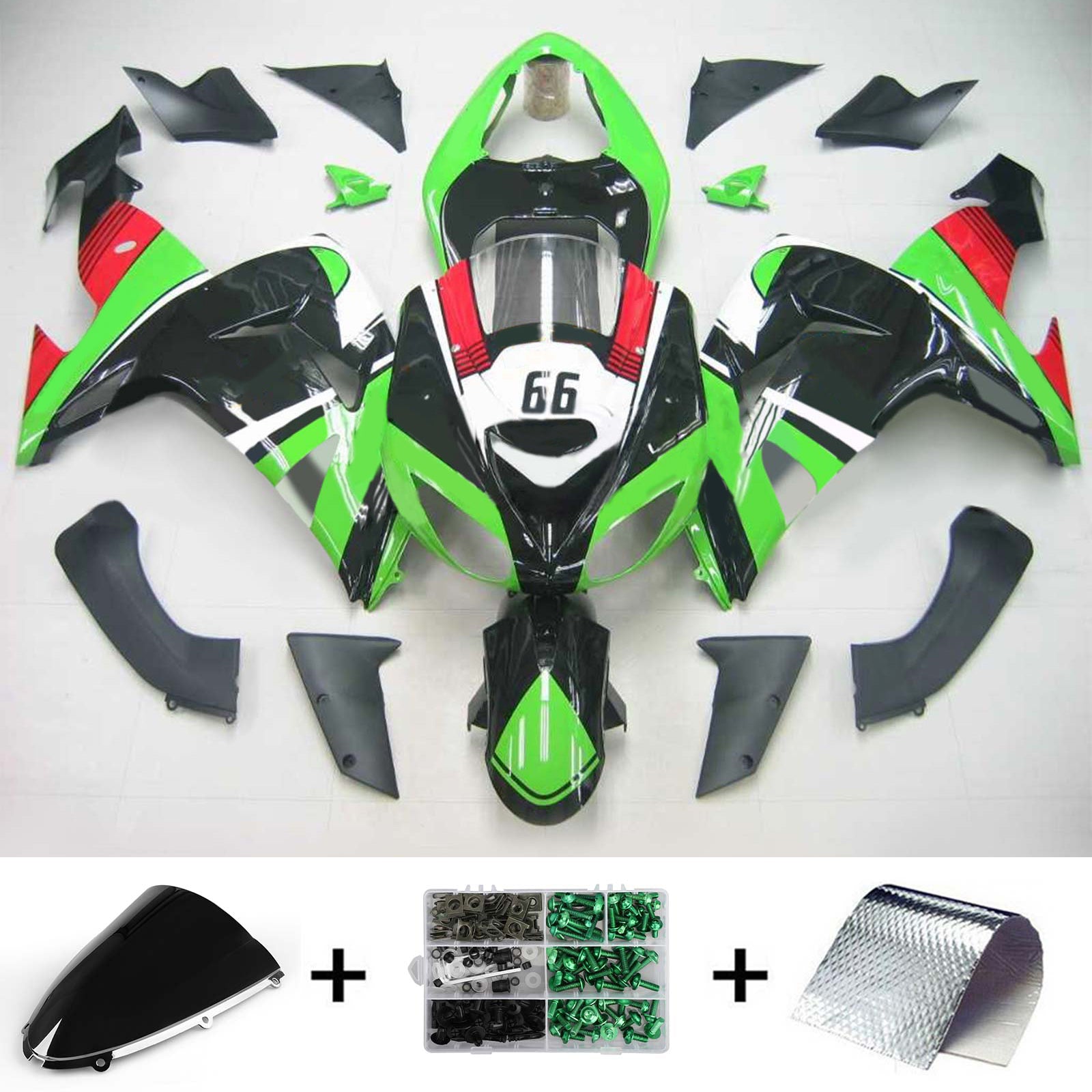 Fairing Kit For Kawasaki ZX10R 2006-2007 Generic