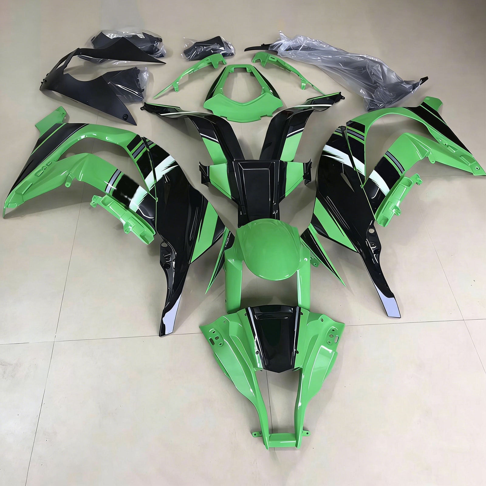 Kawasaki ZX10R 2006-2007 Fairing Kit Bodywork Plastic ABS