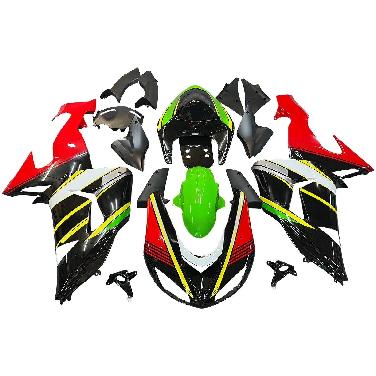 Kawasaki ZX10R 2006-2007 Fairing Kit Bodywork Plastic ABS