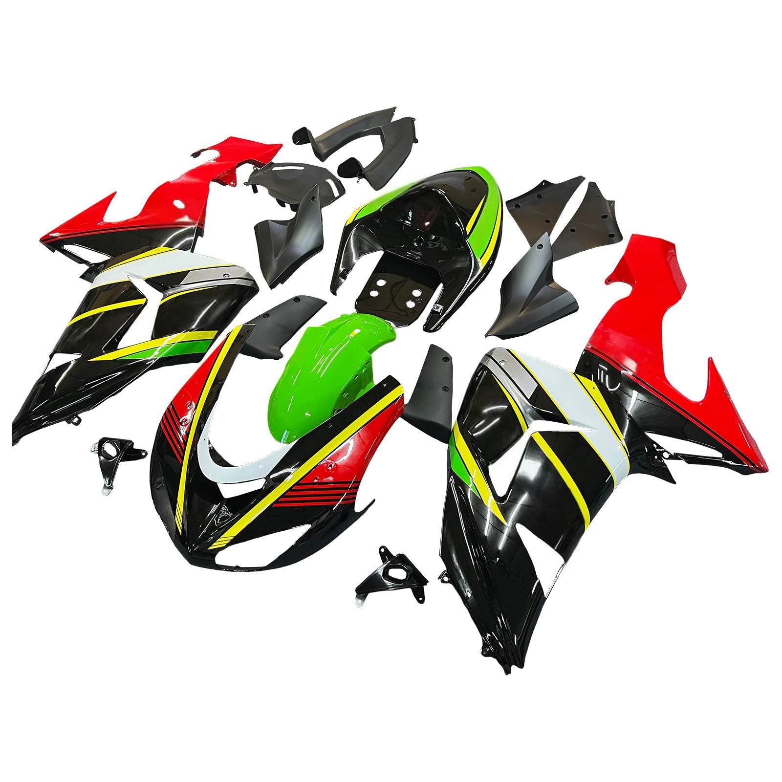 Kawasaki ZX10R 2006-2007 Fairing Kit Bodywork Plastic ABS