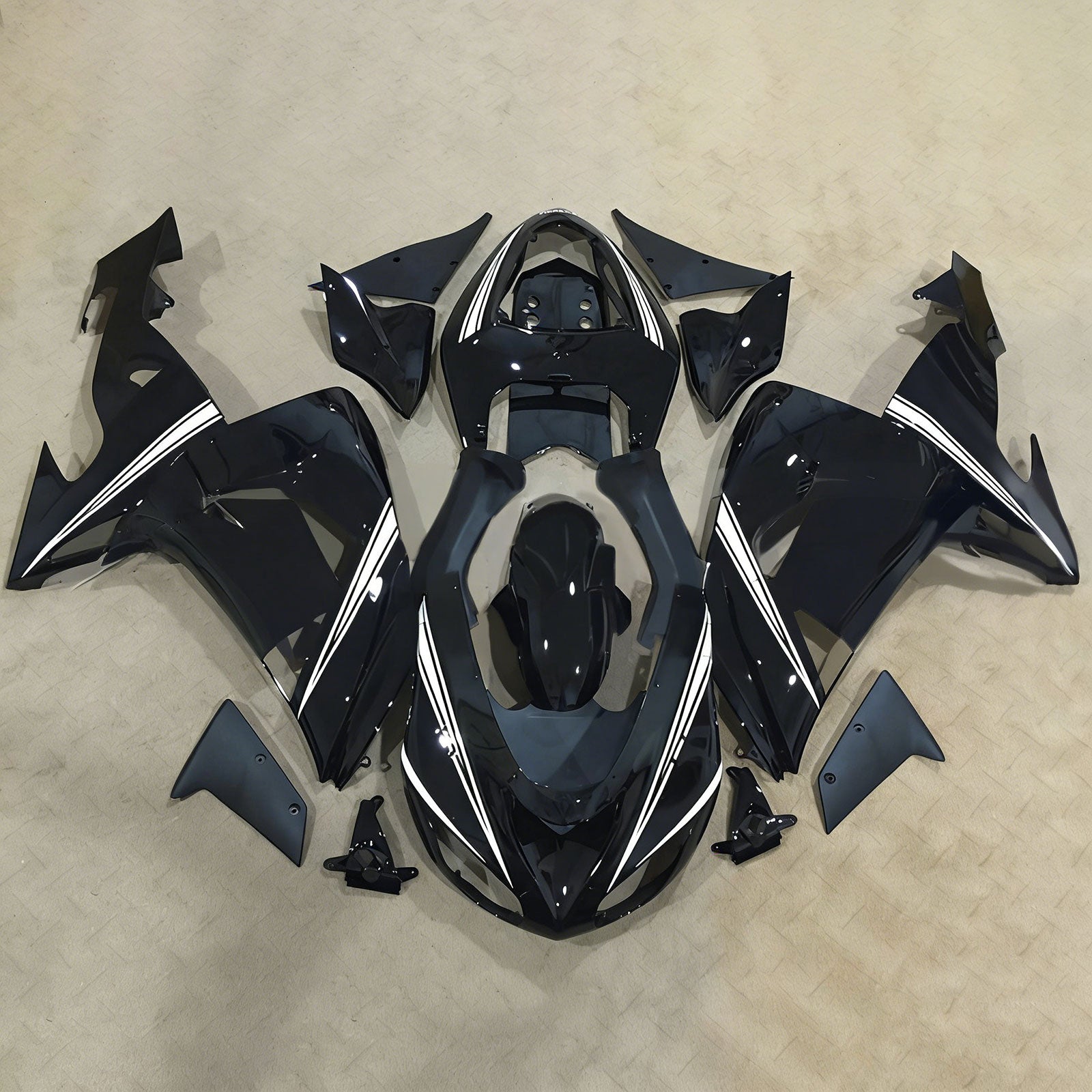 Kawasaki ZX10R 2006-2007 Fairing Kit Bodywork Plastic ABS