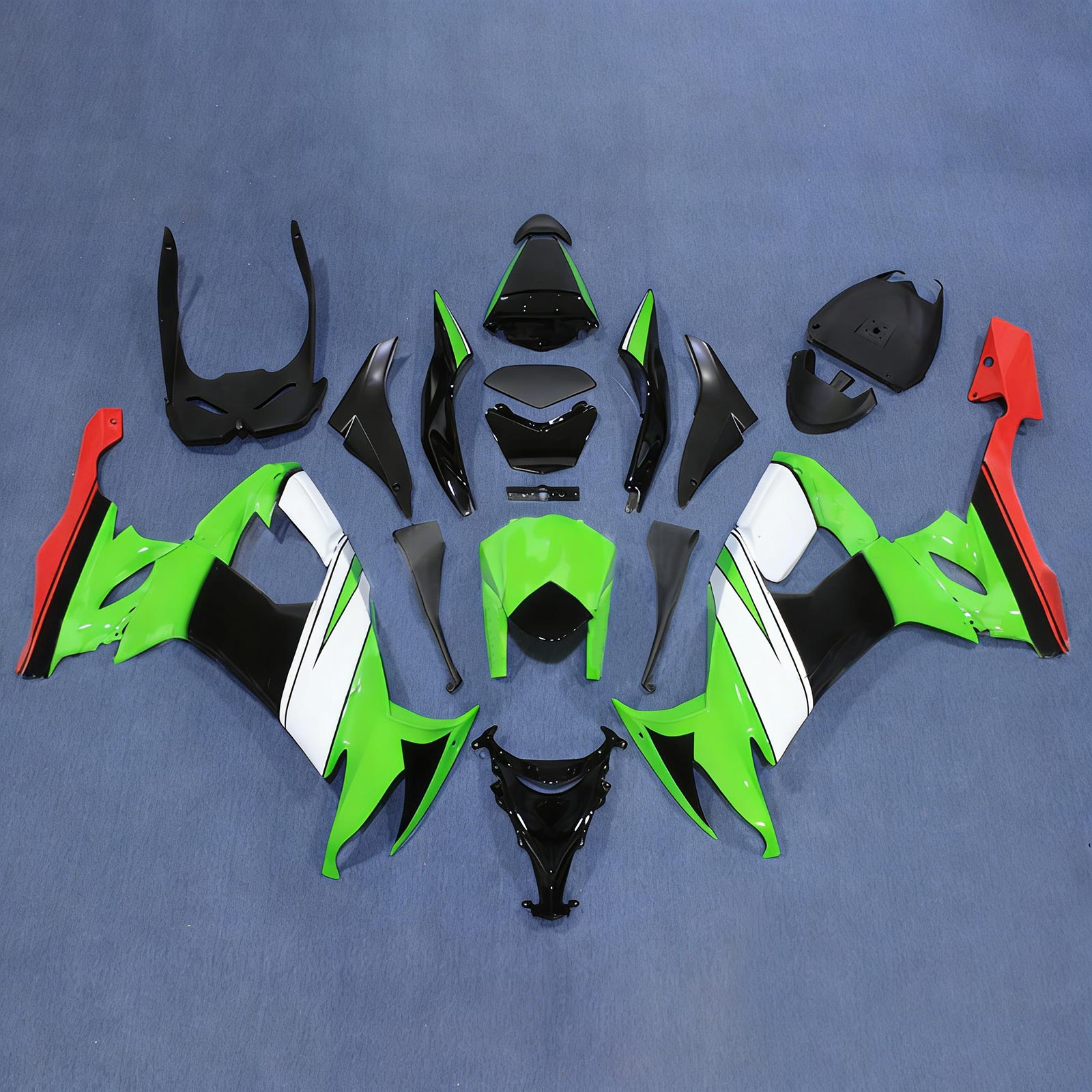 Kawasaki ZX10R 2008-2010 Fairing Kit Bodywork Plastic ABS
