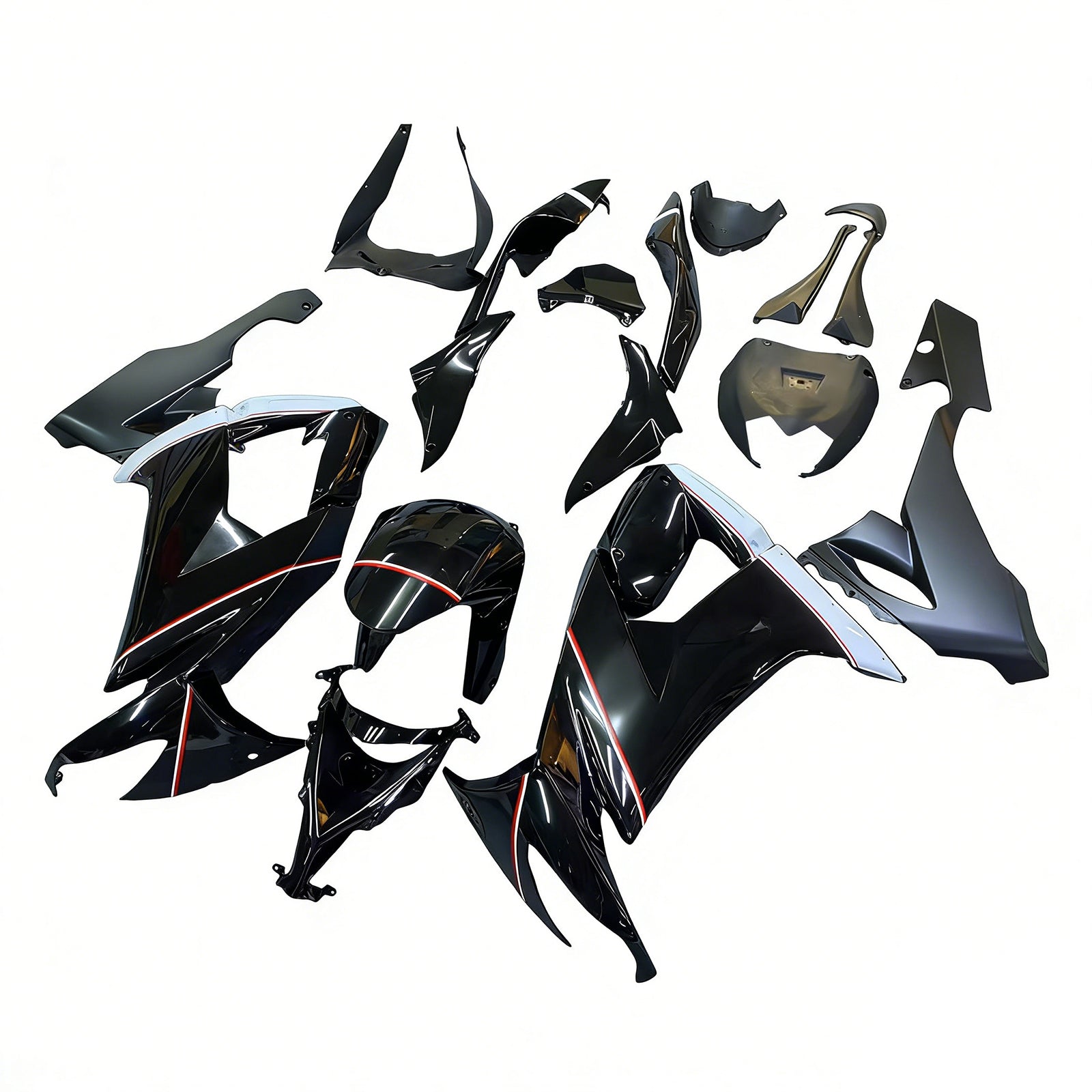Kawasaki ZX10R 2008-2010 Fairing Kit Bodywork Plastic ABS