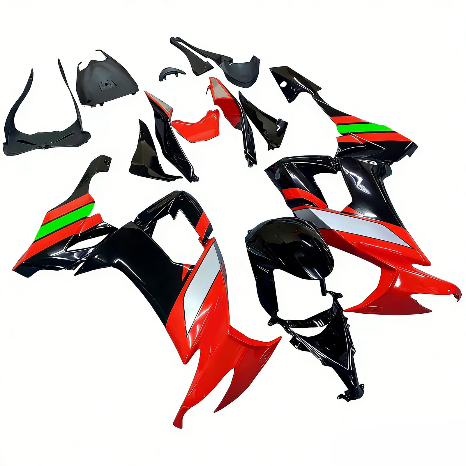 Kawasaki ZX10R 2008-2010 Fairing Kit Bodywork Plastic ABS