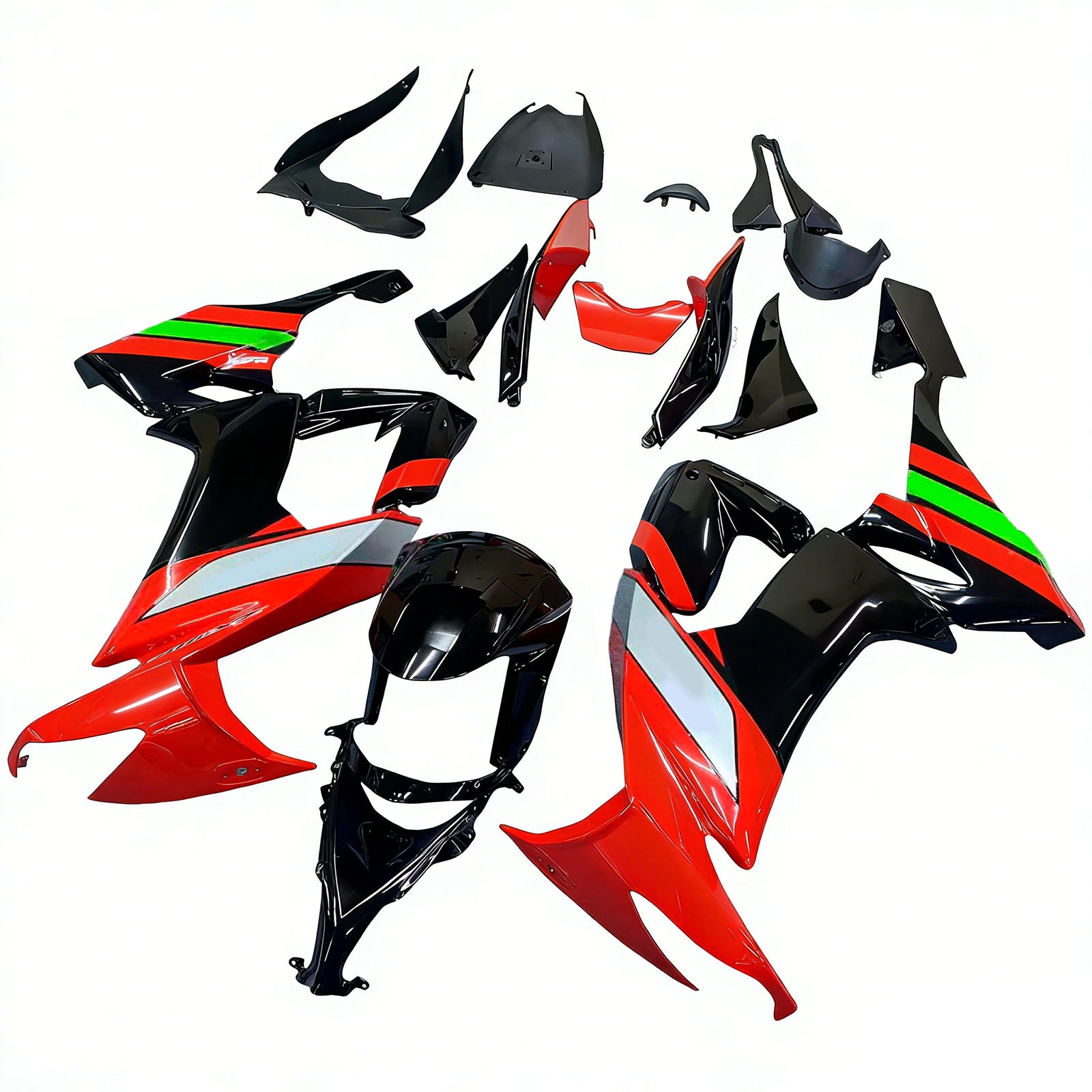 Kawasaki ZX10R 2008-2010 Fairing Kit Bodywork Plastic ABS