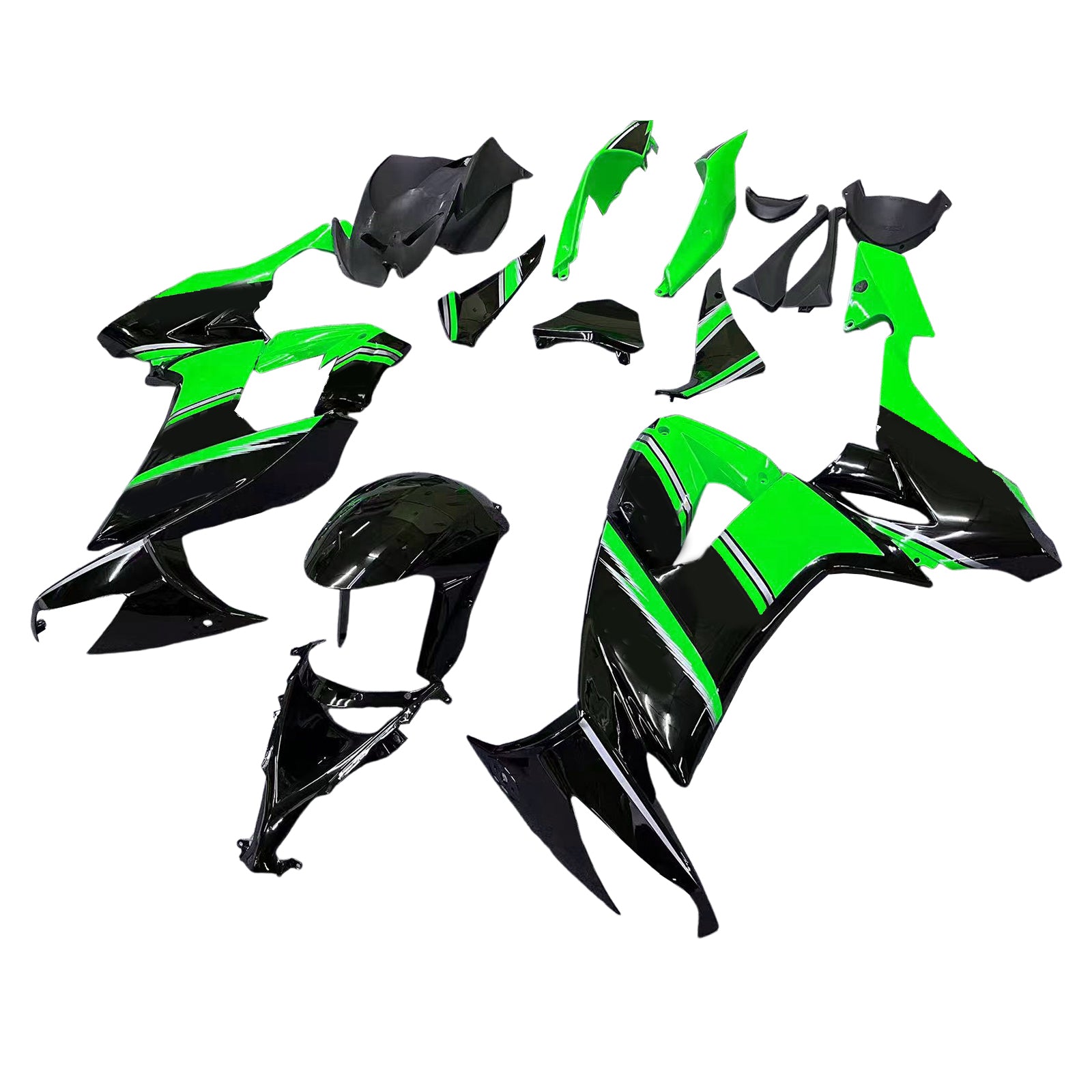 Kawasaki ZX10R 2008-2010 Fairing Kit Bodywork Plastic ABS