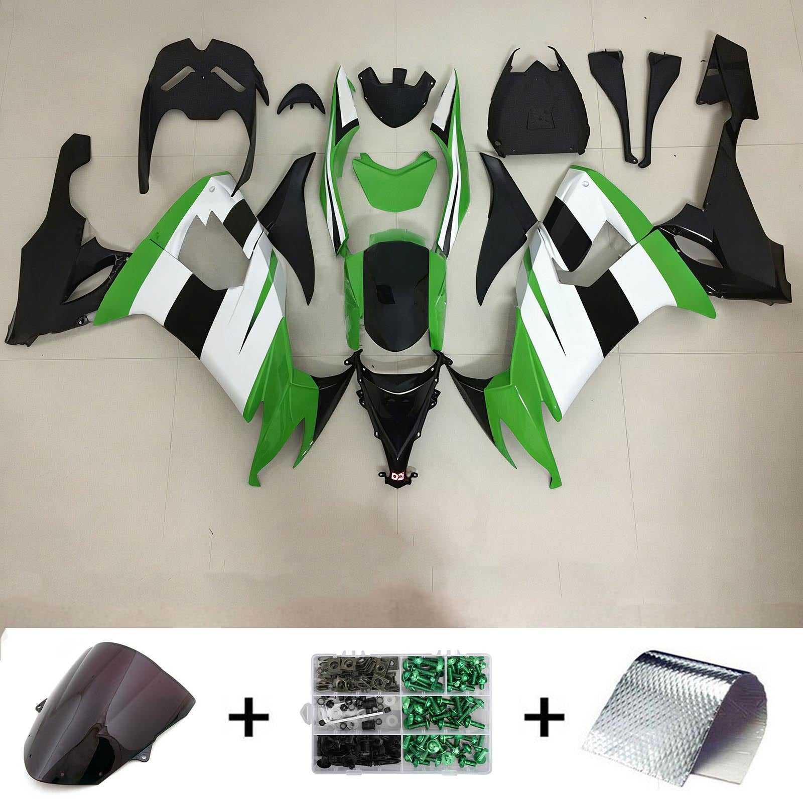 Kawasaki ZX10R 2008-2010 Fairing Kit Bodywork Plastic ABS