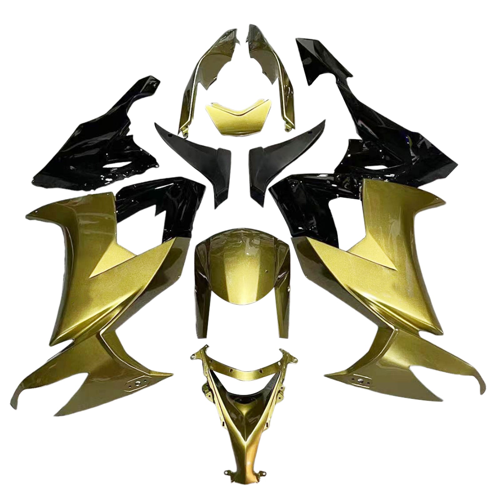 Kawasaki ZX10R 2008-2010 Fairing Kit Bodywork Plastic ABS