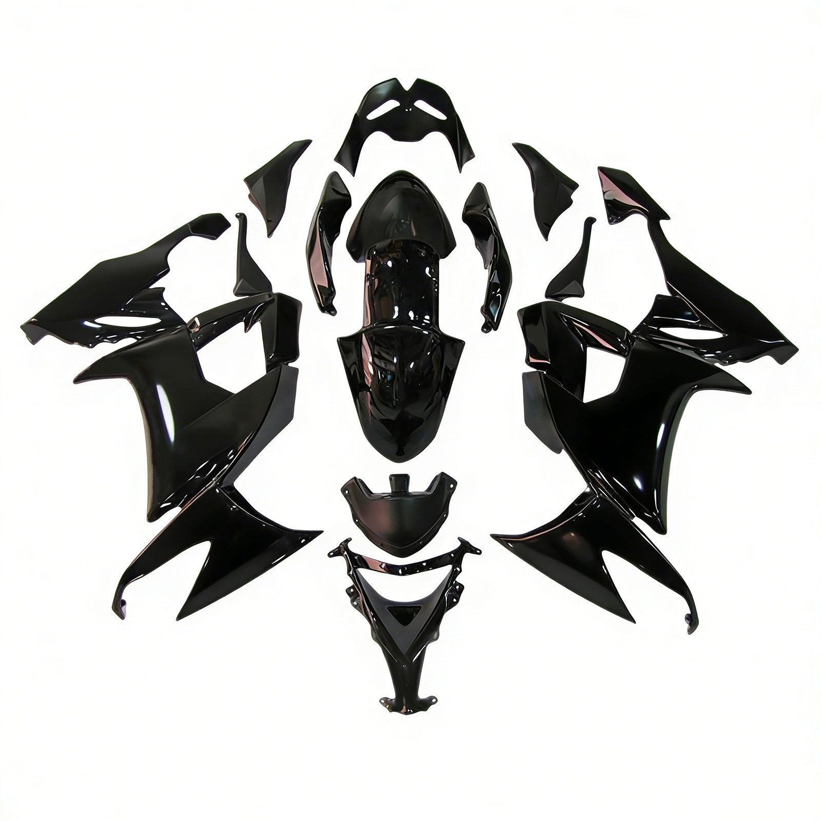 Kawasaki ZX10R 2008-2010 Fairing Kit Bodywork Plastic ABS