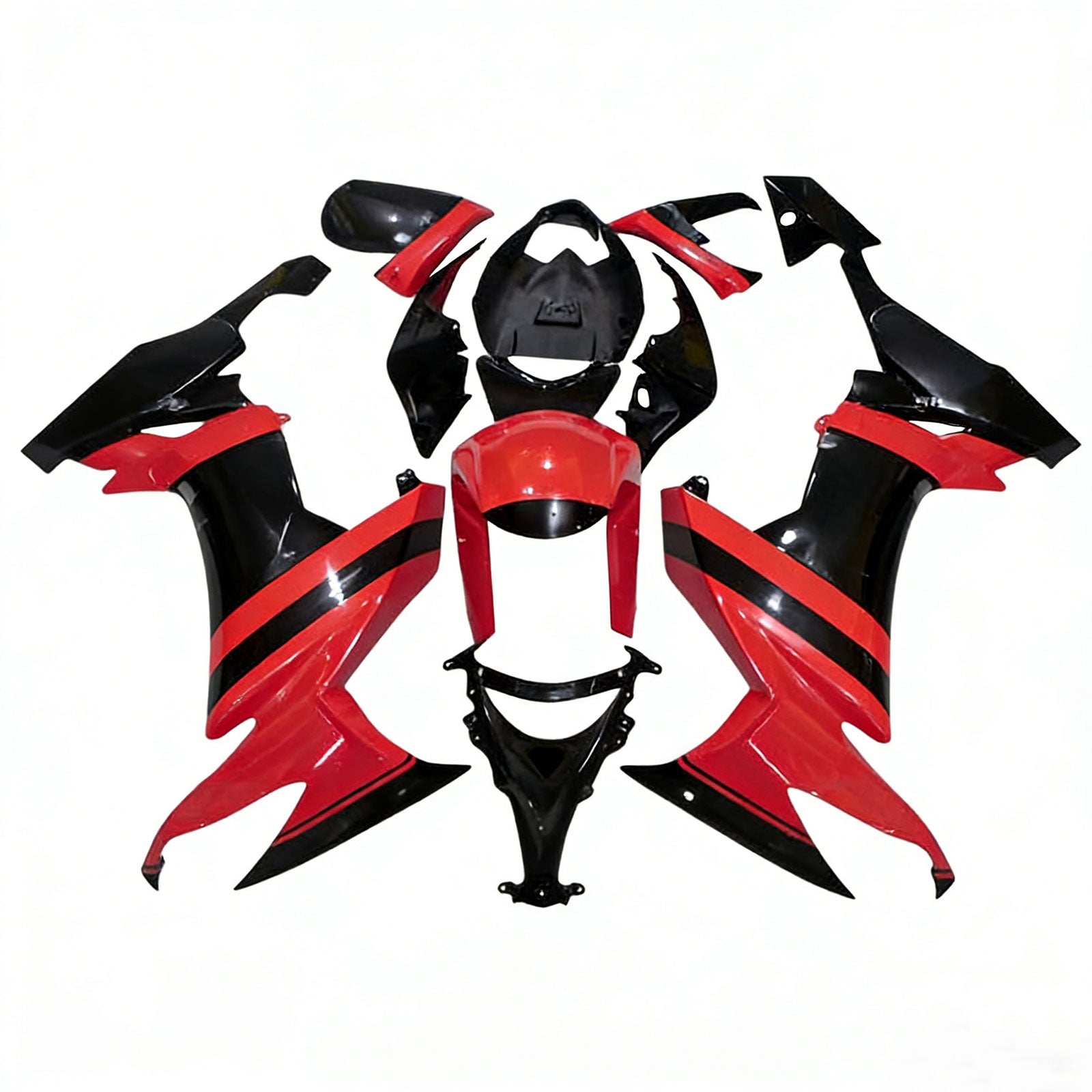 Kawasaki ZX10R 2008-2010 Fairing Kit Bodywork Plastic ABS