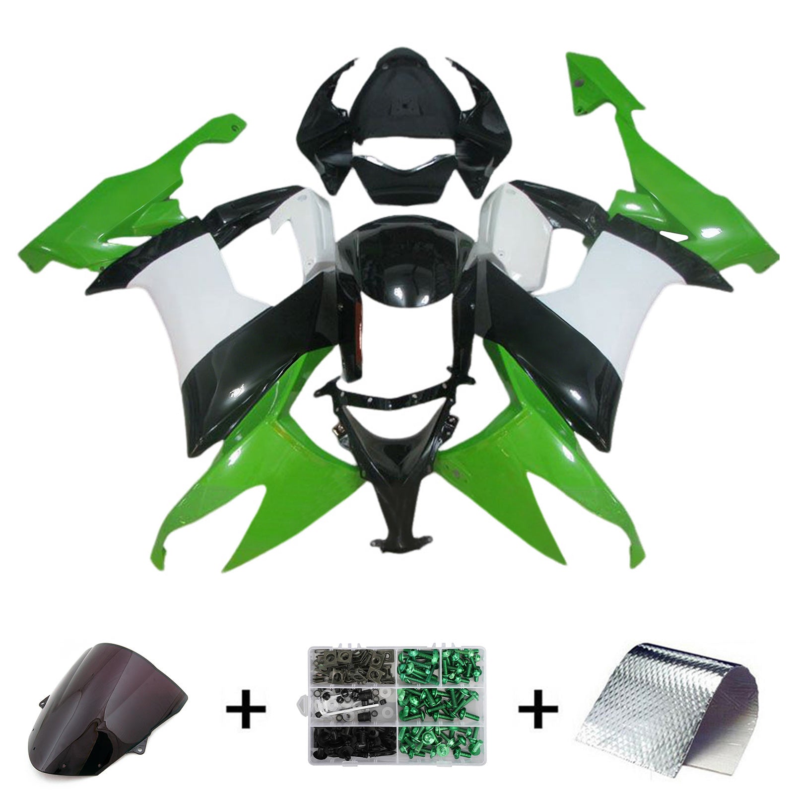 Kit Carenado Kawasaki ZX10R 2008-2010 Carrocería Plástico ABS