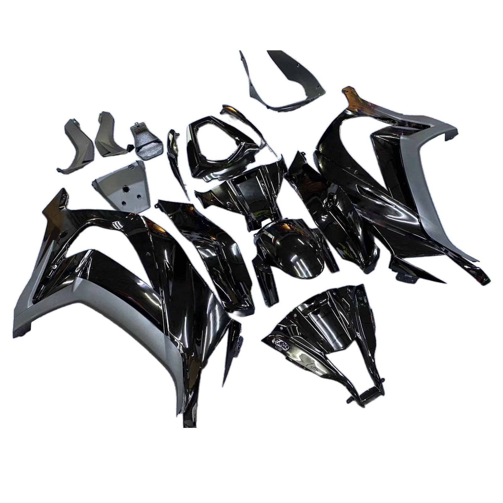 Injection Fairing Kit Bodywork Plastic ABS fit For Kawasaki ZX10R 2011-2015