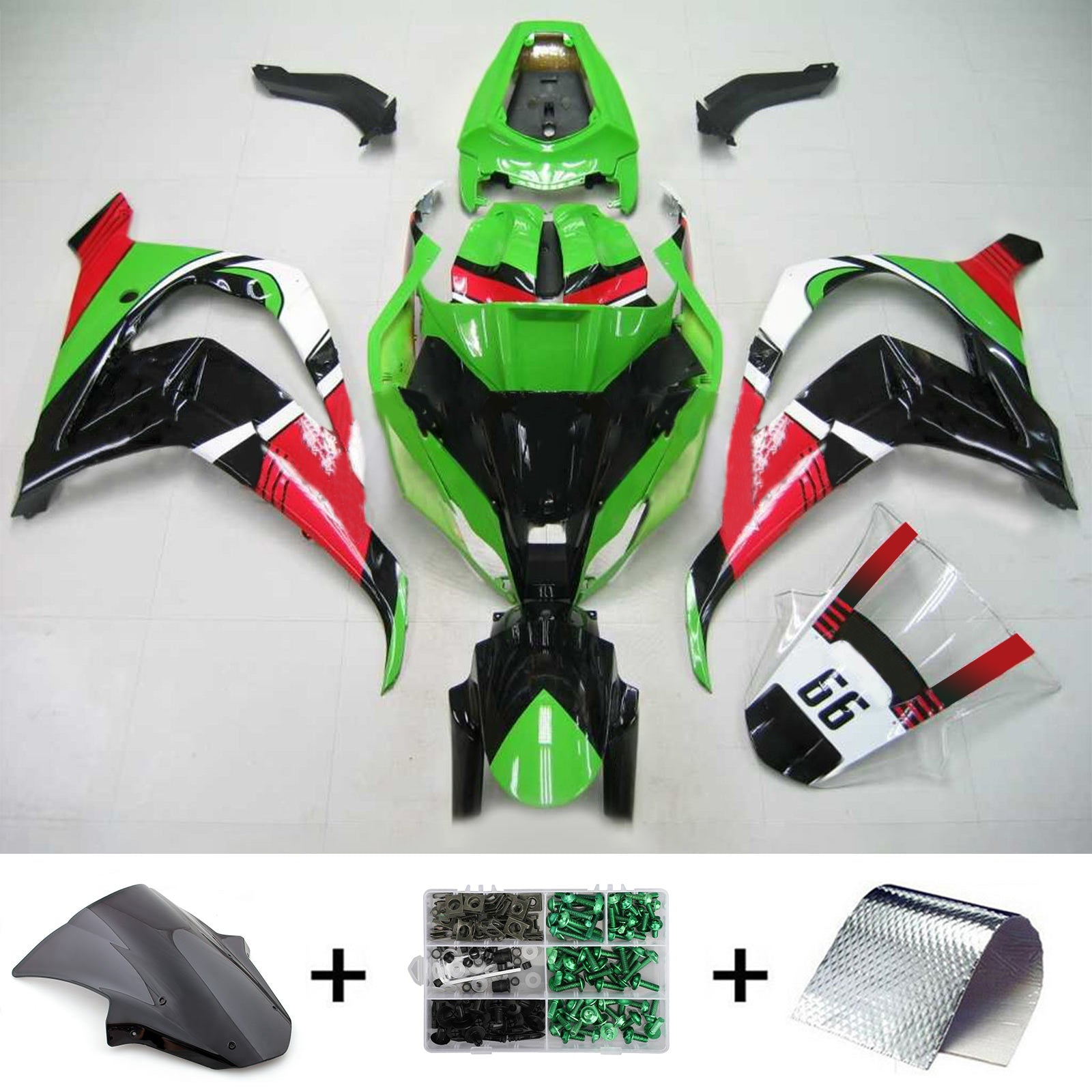 Kit de carenado para Kawasaki ZX10R 2011-2015