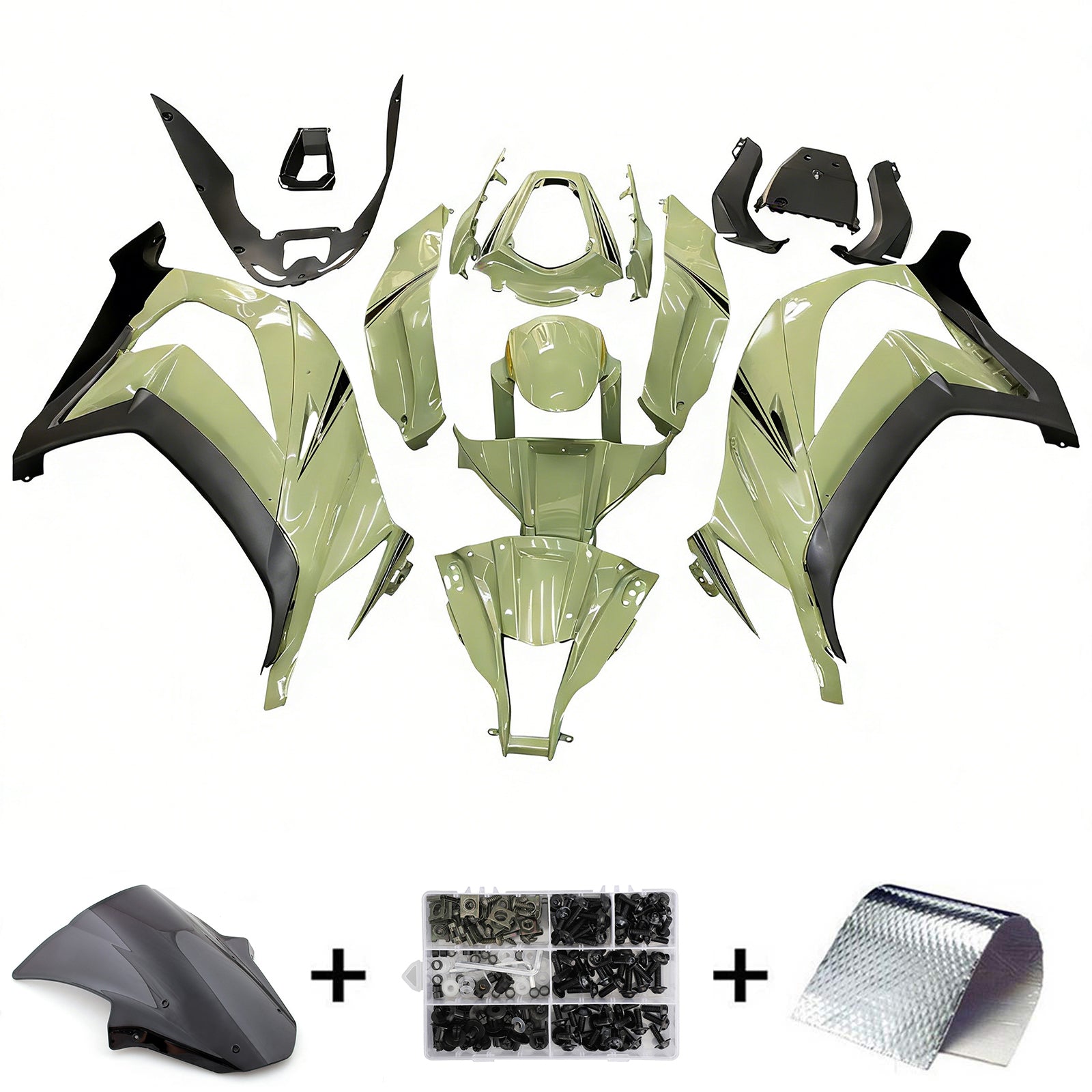 Kawasaki ZX10R 2011-2015 Fairing Kit Bodywork Plastic ABS