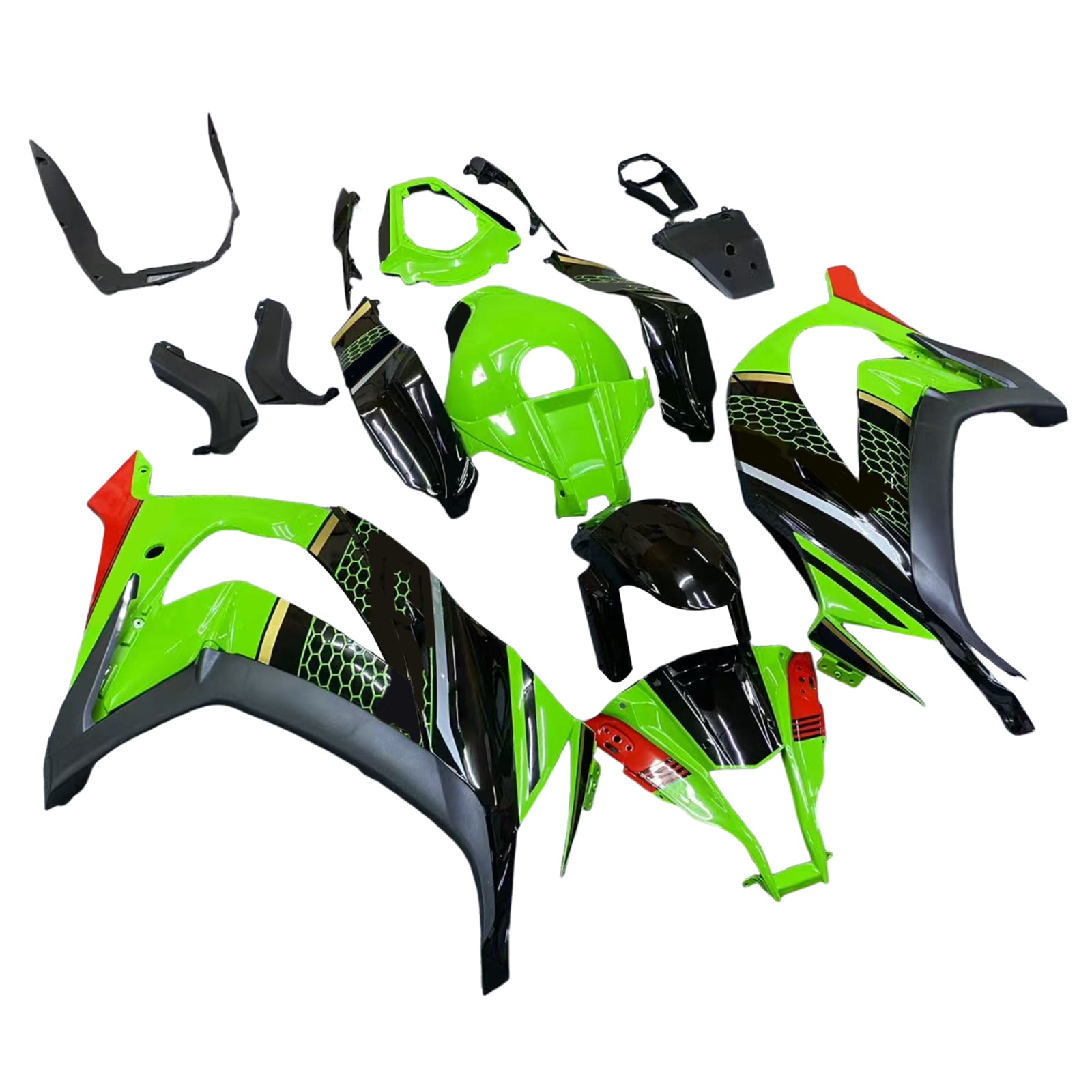 Kawasaki ZX10R 2011-2015 Fairing Kit Bodywork Plastic ABS