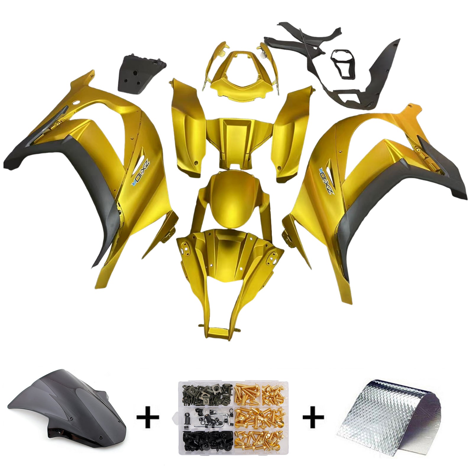 Kawasaki ZX10R 2011-2015 Fairing Kit Bodywork Plastic ABS
