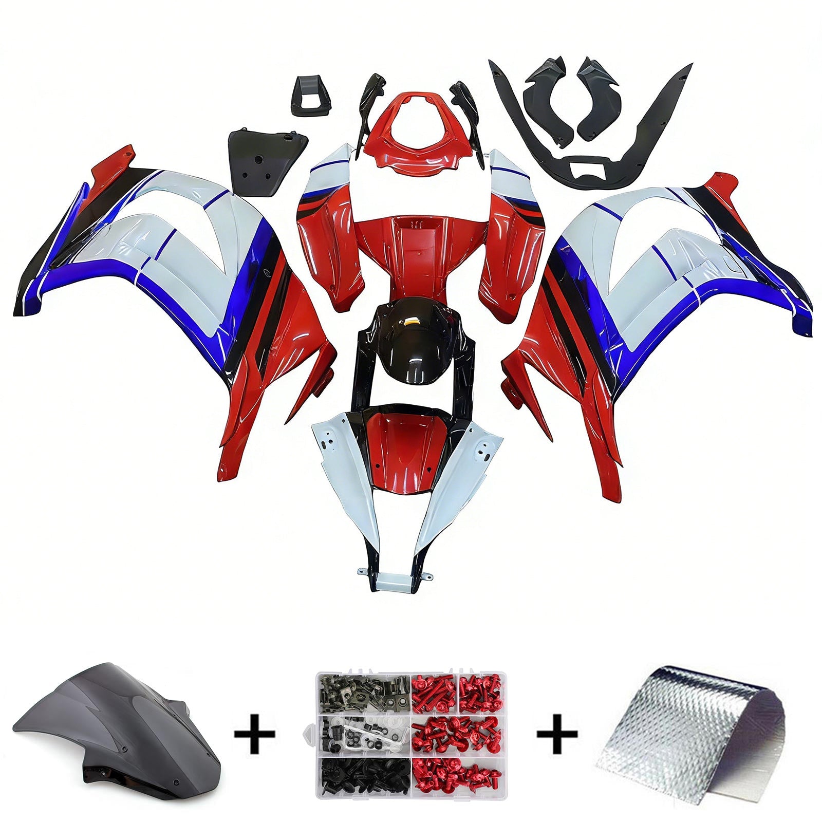 Kawasaki ZX10R 2011-2015 Fairing Kit Bodywork Plastic ABS
