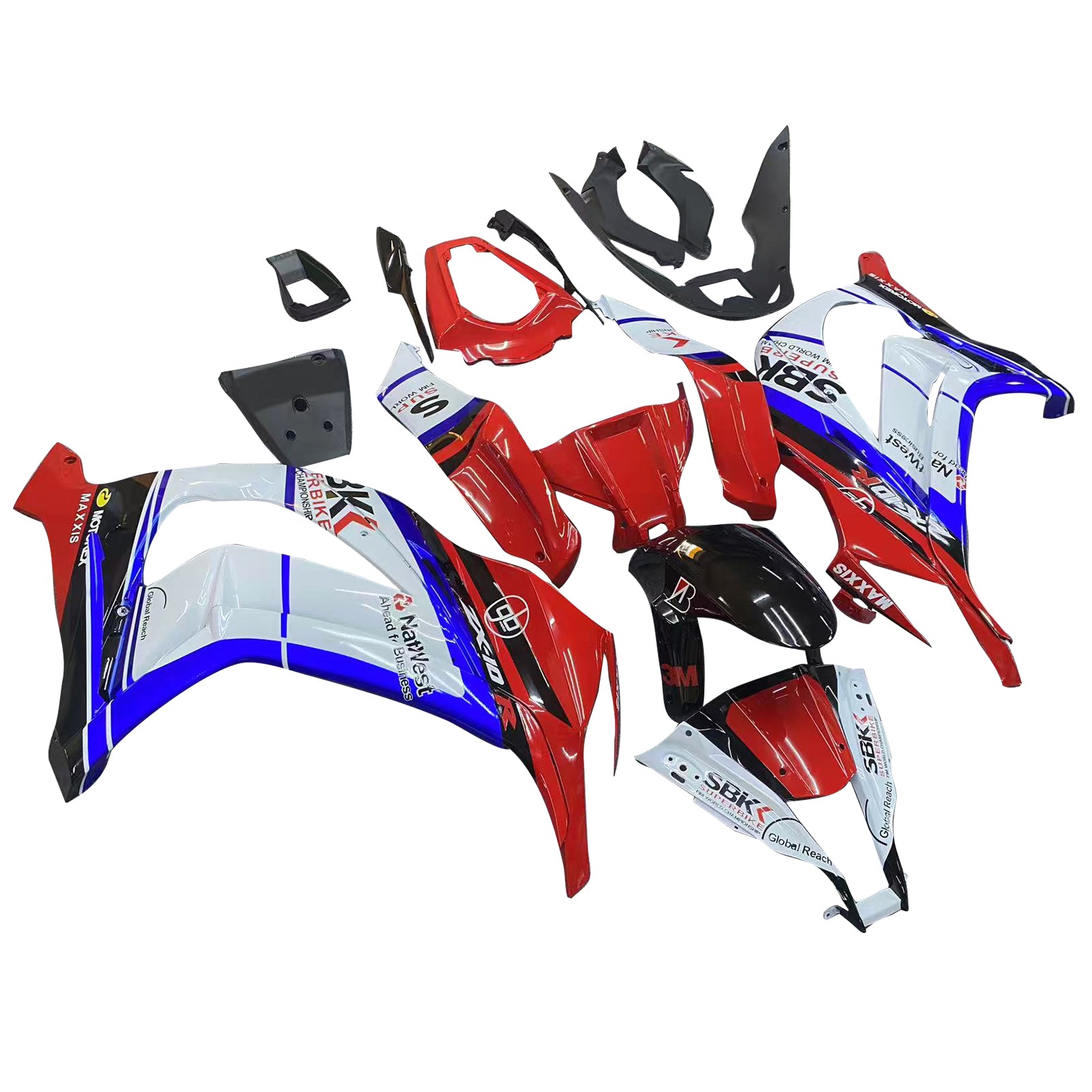 Kawasaki ZX10R 2011-2015 Fairing Kit Bodywork Plastic ABS