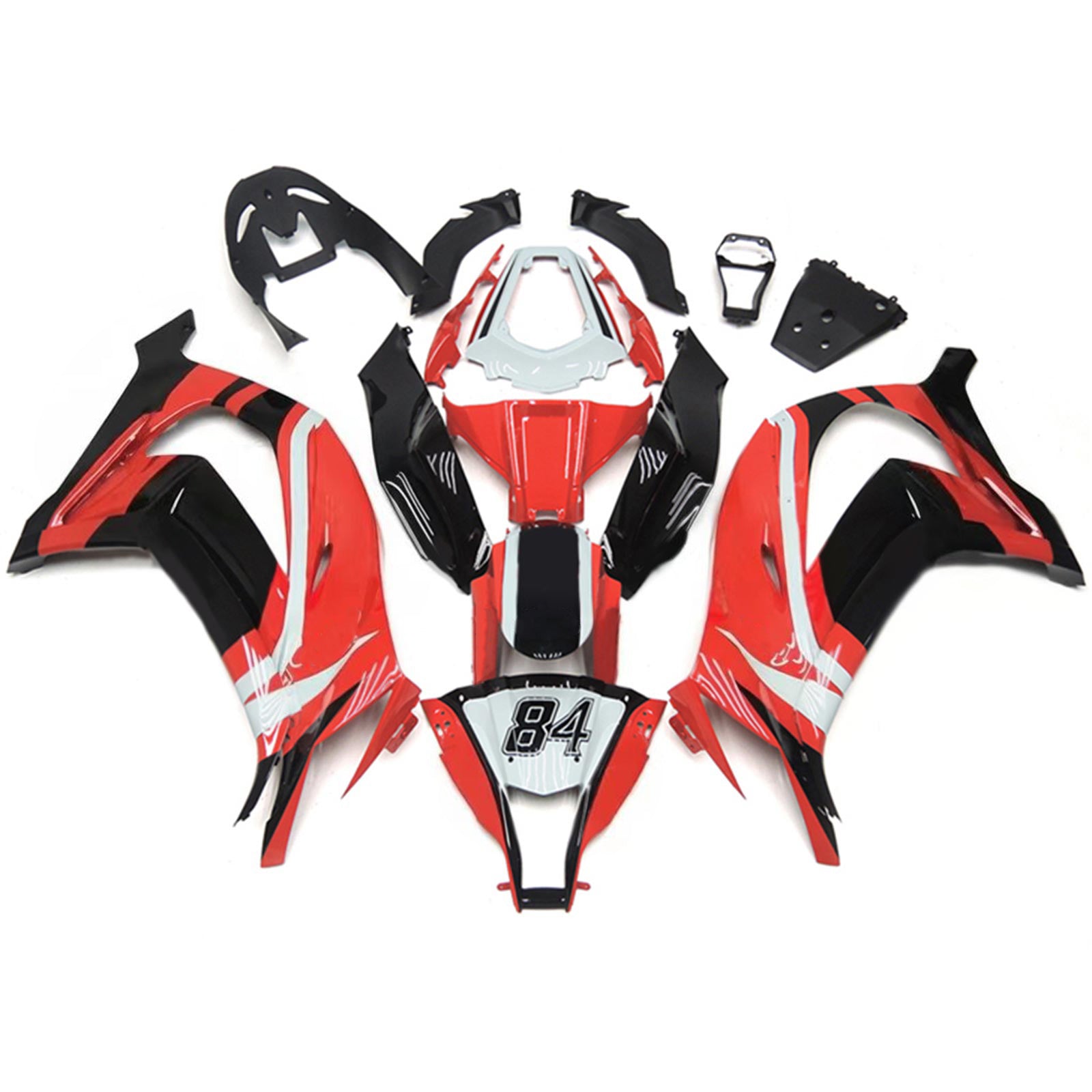 가와사키 ZX10R 2011-2015 페어링 키트 차체 플라스틱 ABS